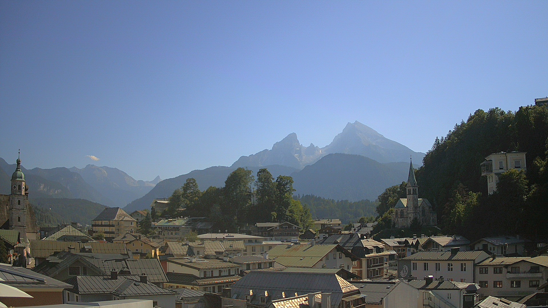 Archiv Foto Webcam Zentrum von Berchtesgaden