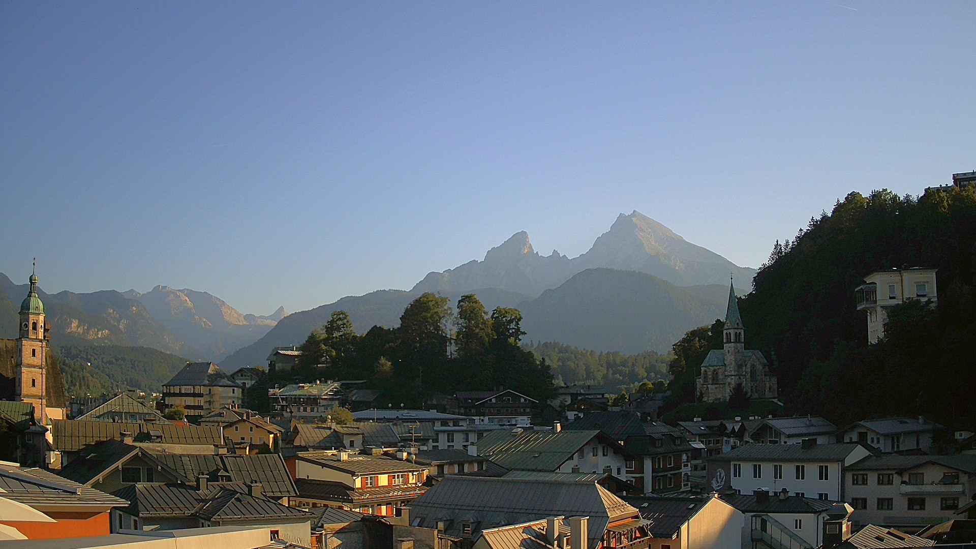 Archiv Foto Webcam Zentrum von Berchtesgaden