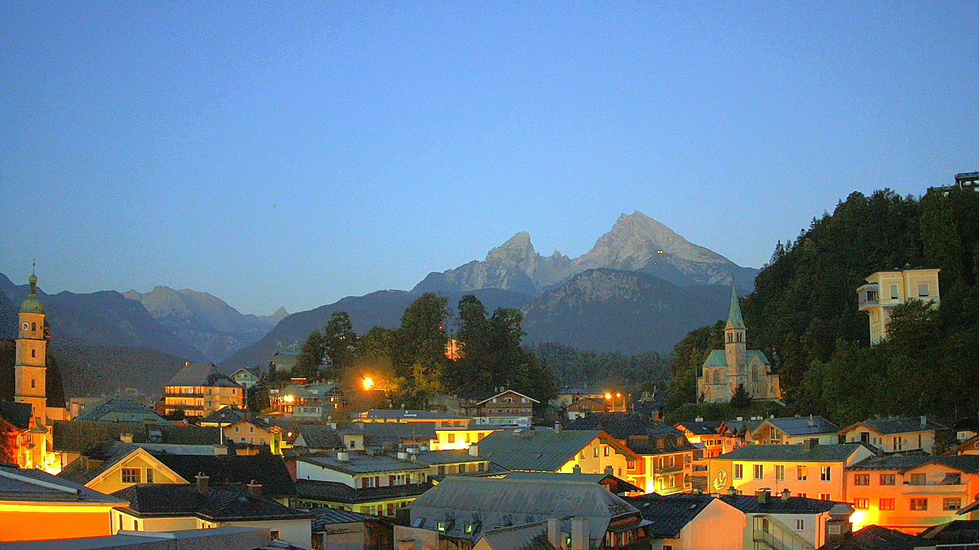 Archiv Foto Webcam Zentrum von Berchtesgaden