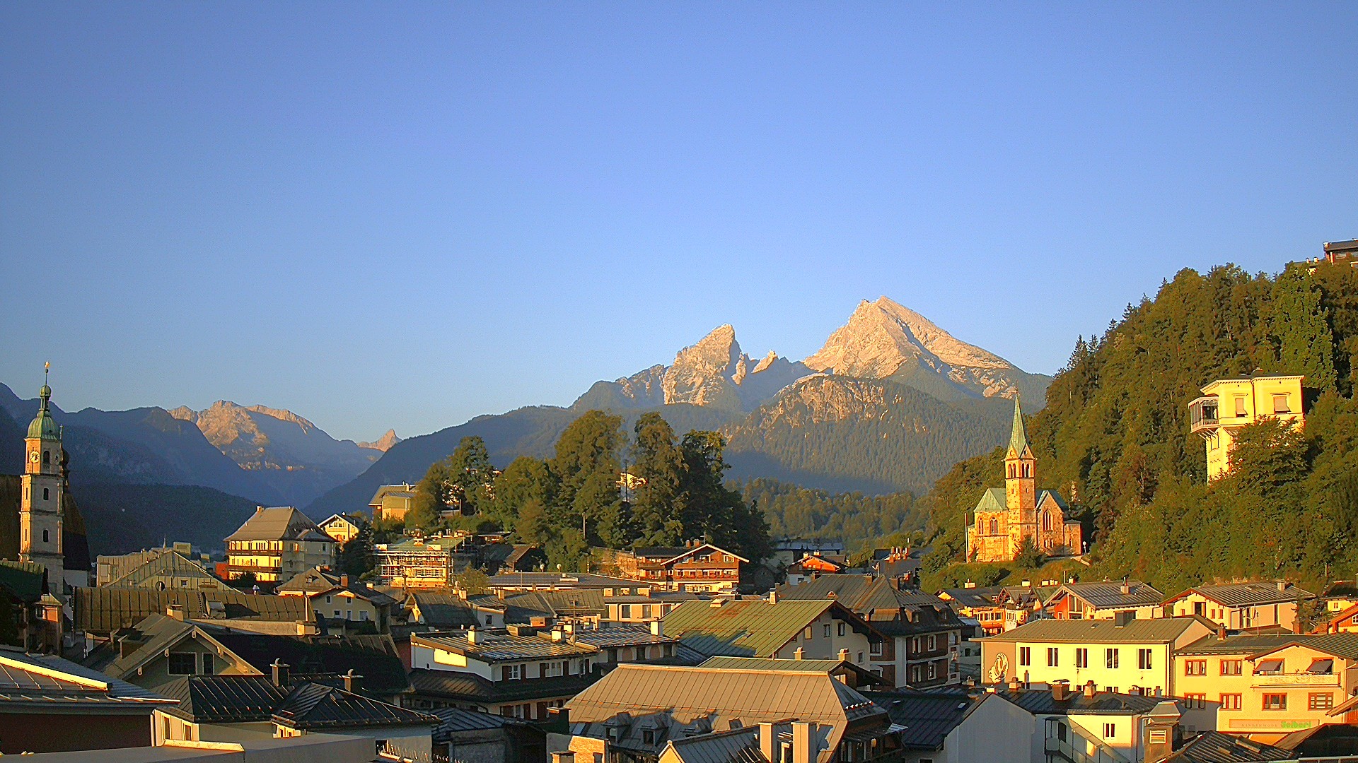 Archiv Foto Webcam Zentrum von Berchtesgaden