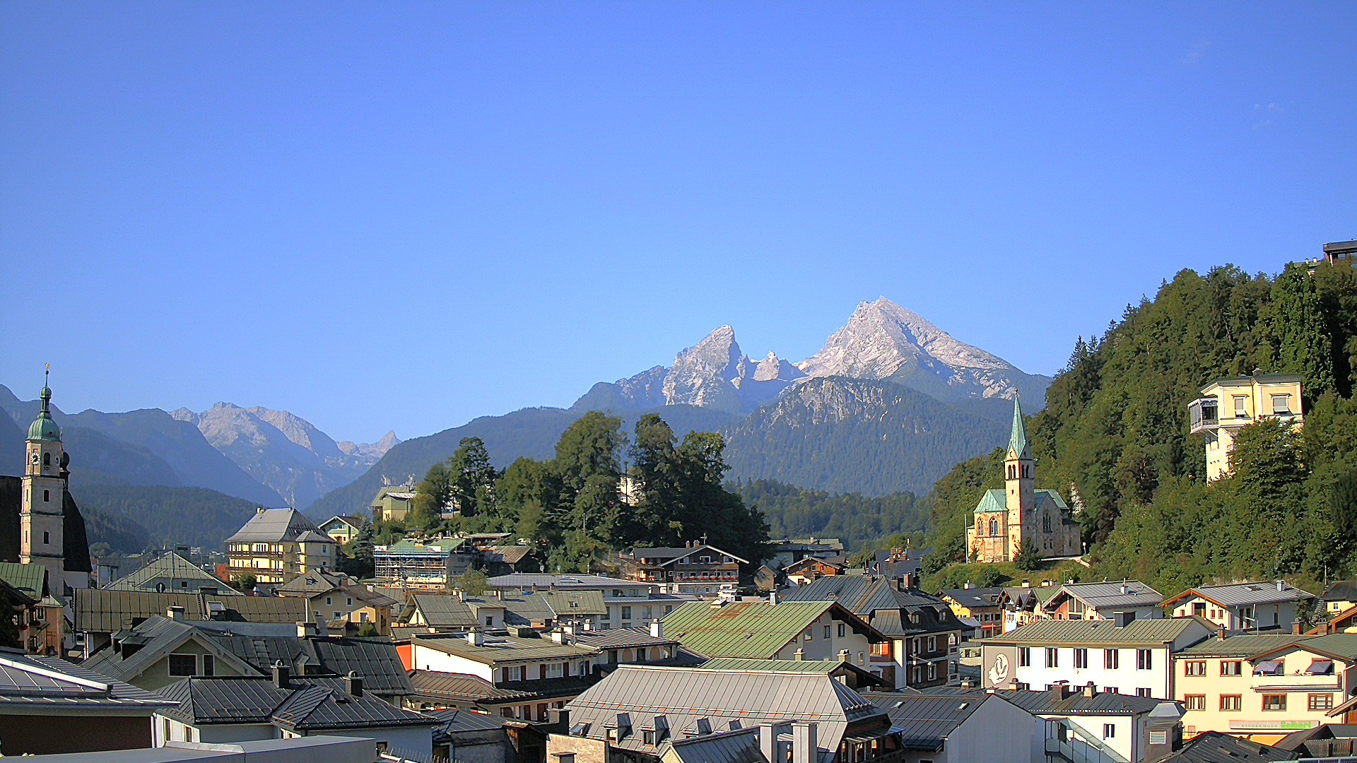 Archiv Foto Webcam Zentrum von Berchtesgaden