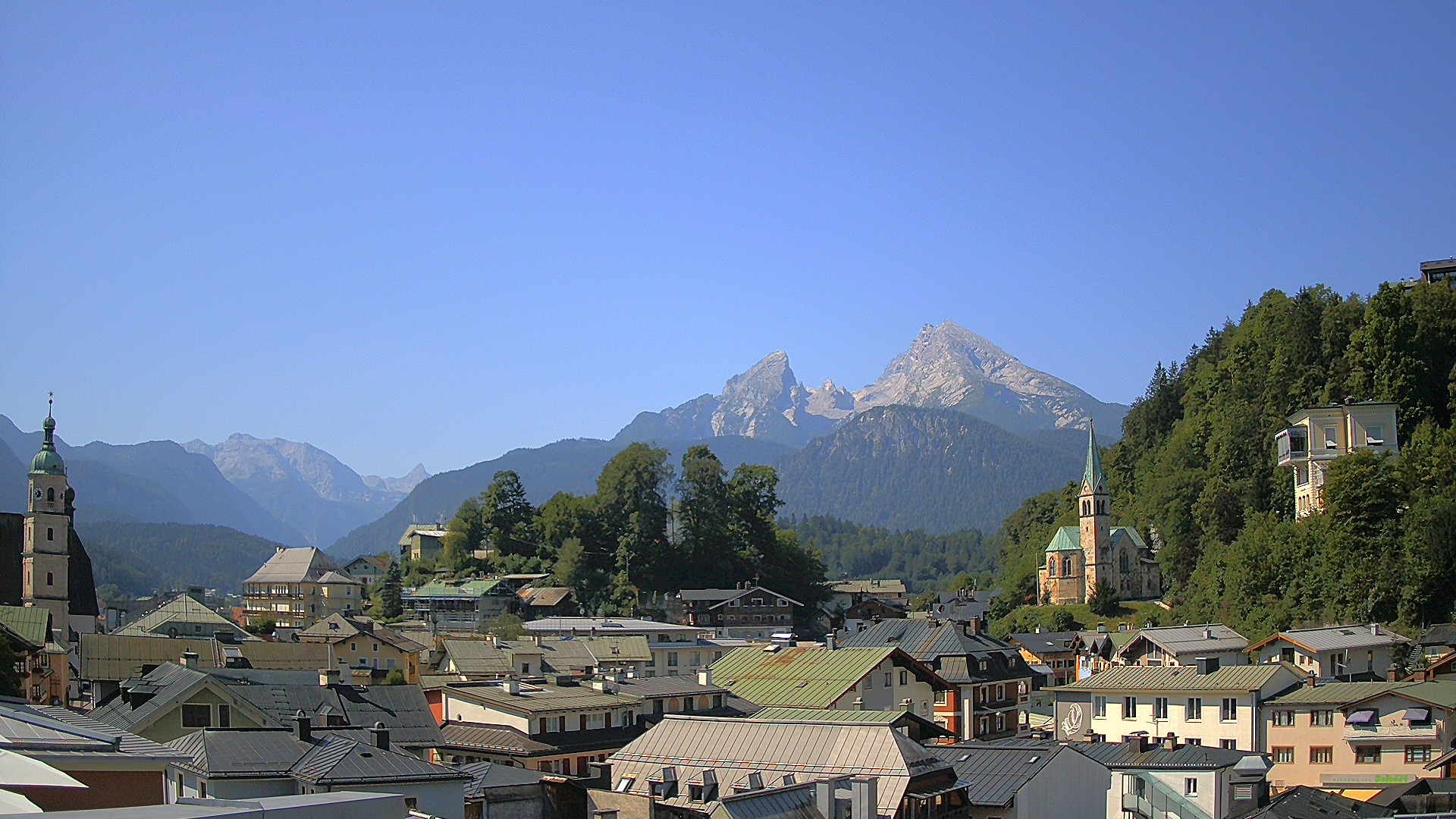 Archiv Foto Webcam Zentrum von Berchtesgaden