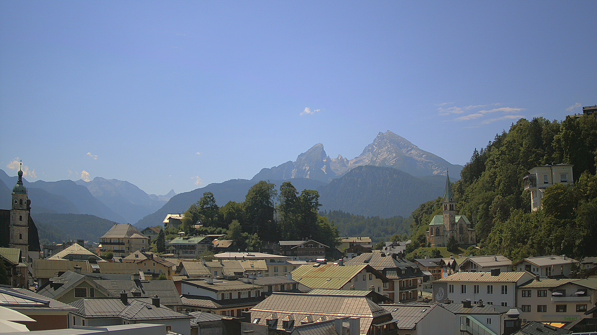 Archiv Foto Webcam Zentrum von Berchtesgaden