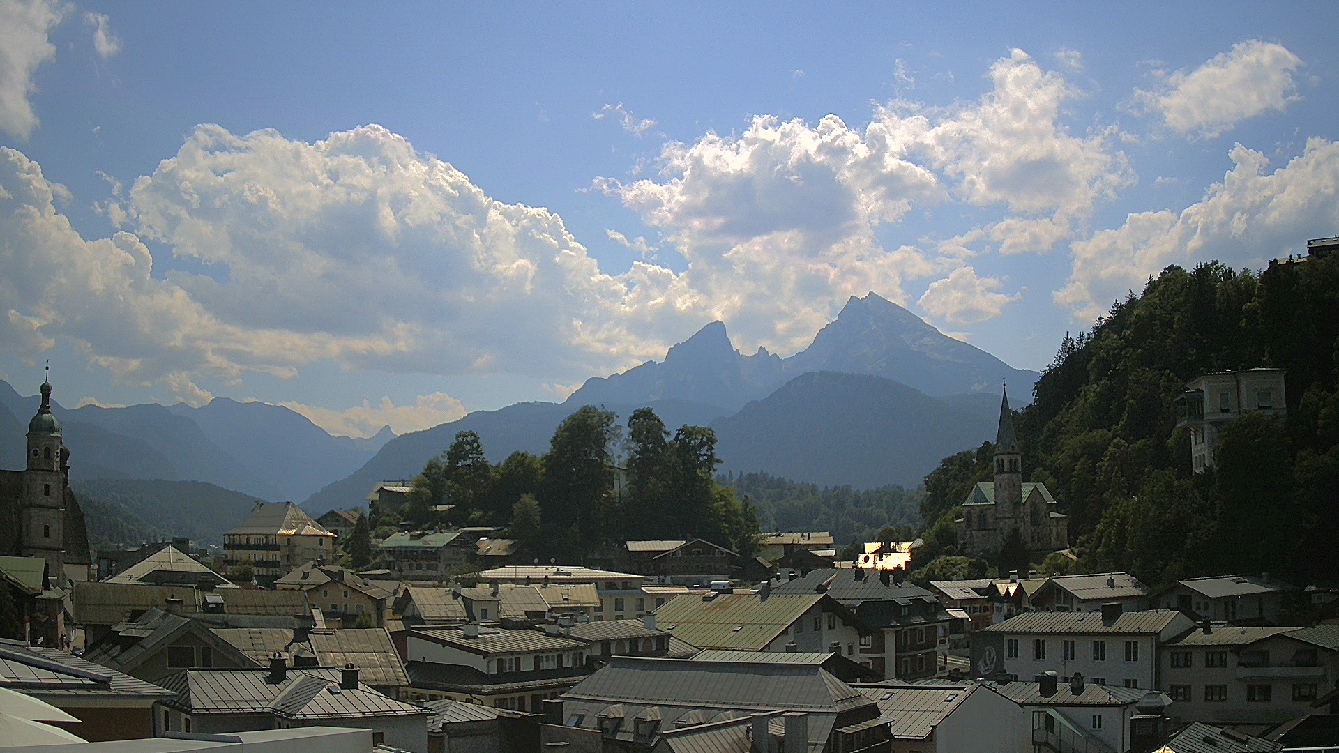 Archiv Foto Webcam Zentrum von Berchtesgaden