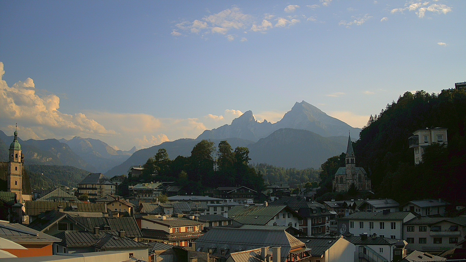 Archiv Foto Webcam Zentrum von Berchtesgaden