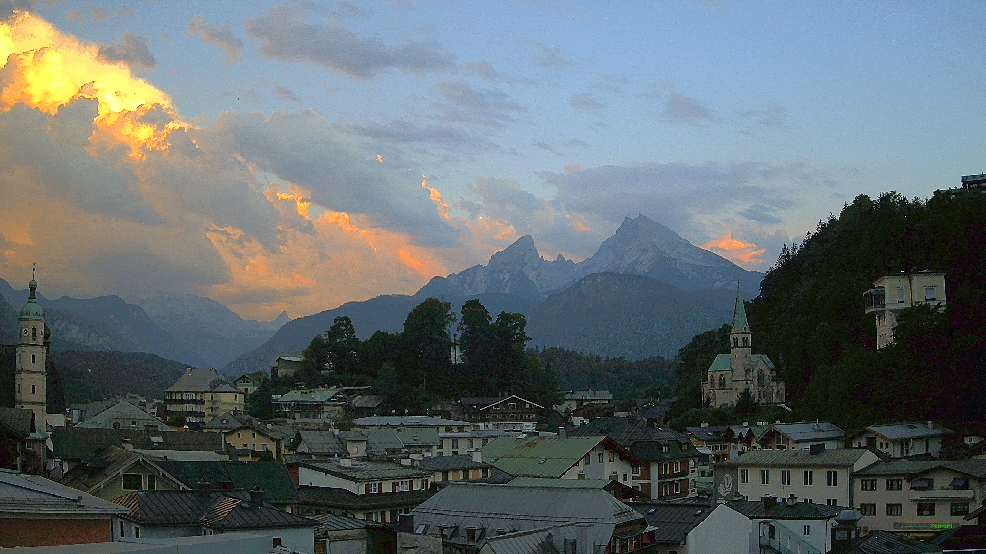 Archiv Foto Webcam Zentrum von Berchtesgaden