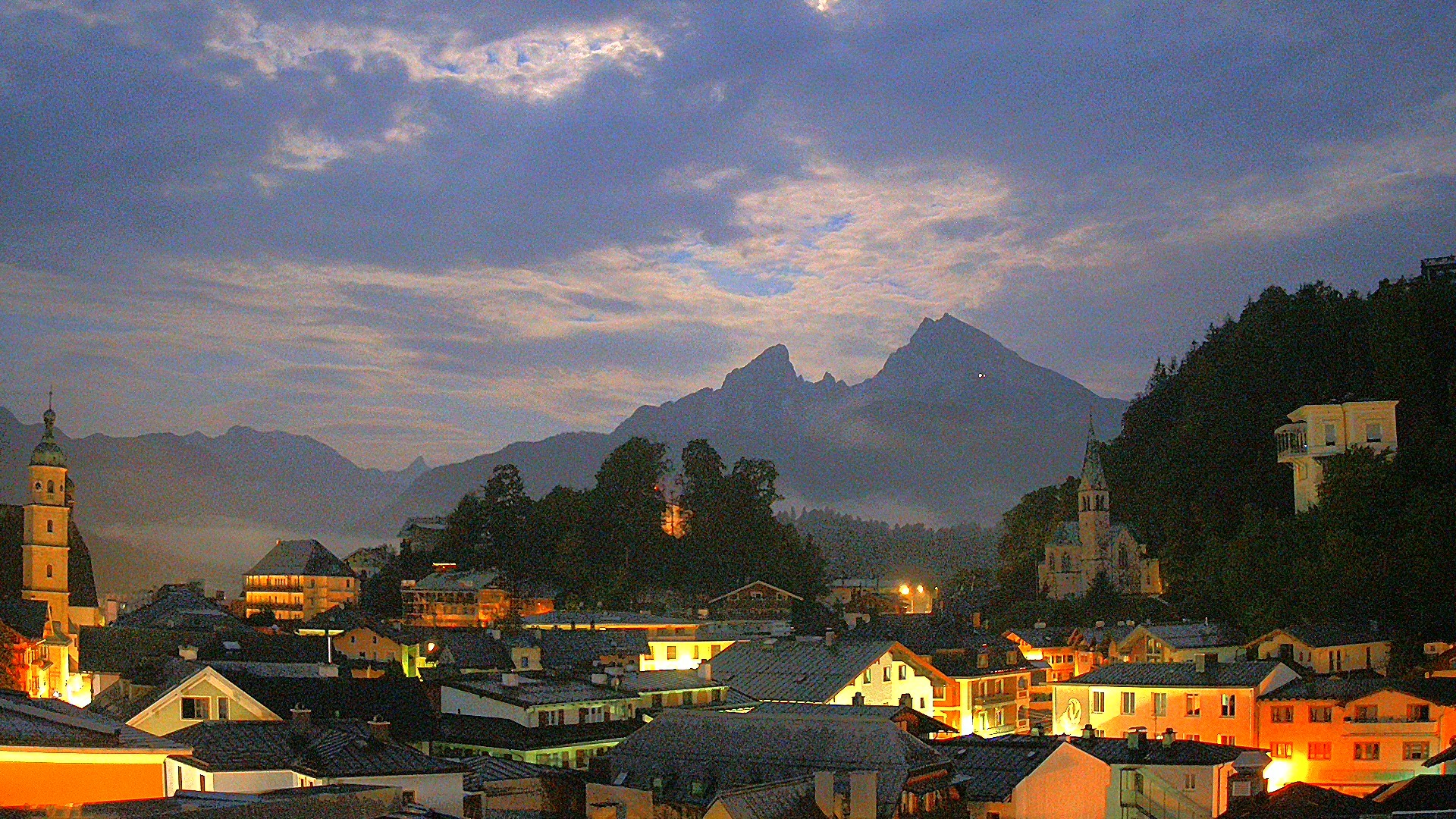 Archiv Foto Webcam Zentrum von Berchtesgaden