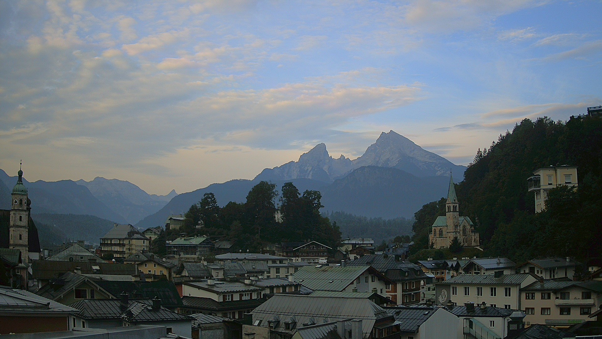 Archiv Foto Webcam Zentrum von Berchtesgaden