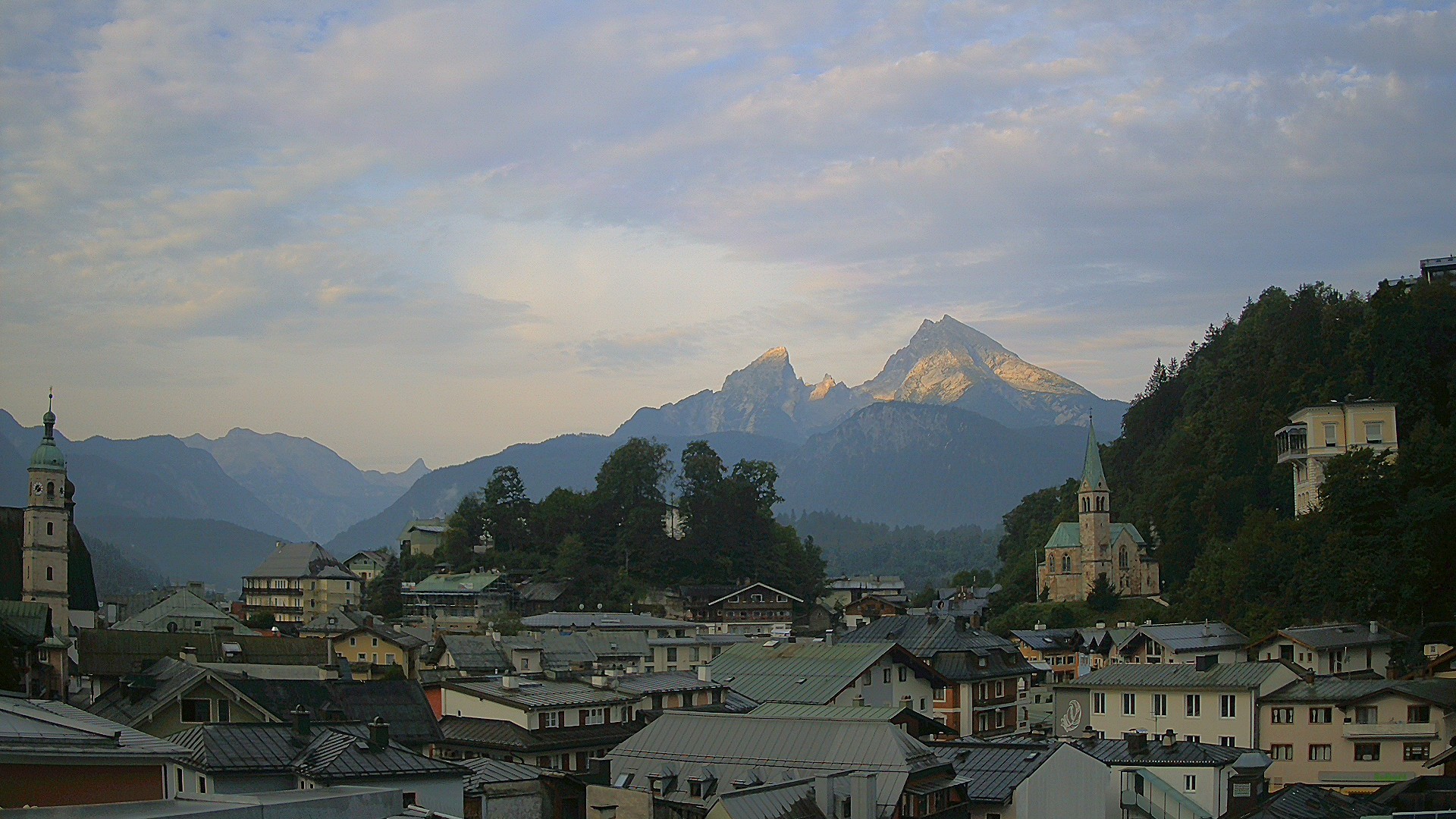 Archiv Foto Webcam Zentrum von Berchtesgaden