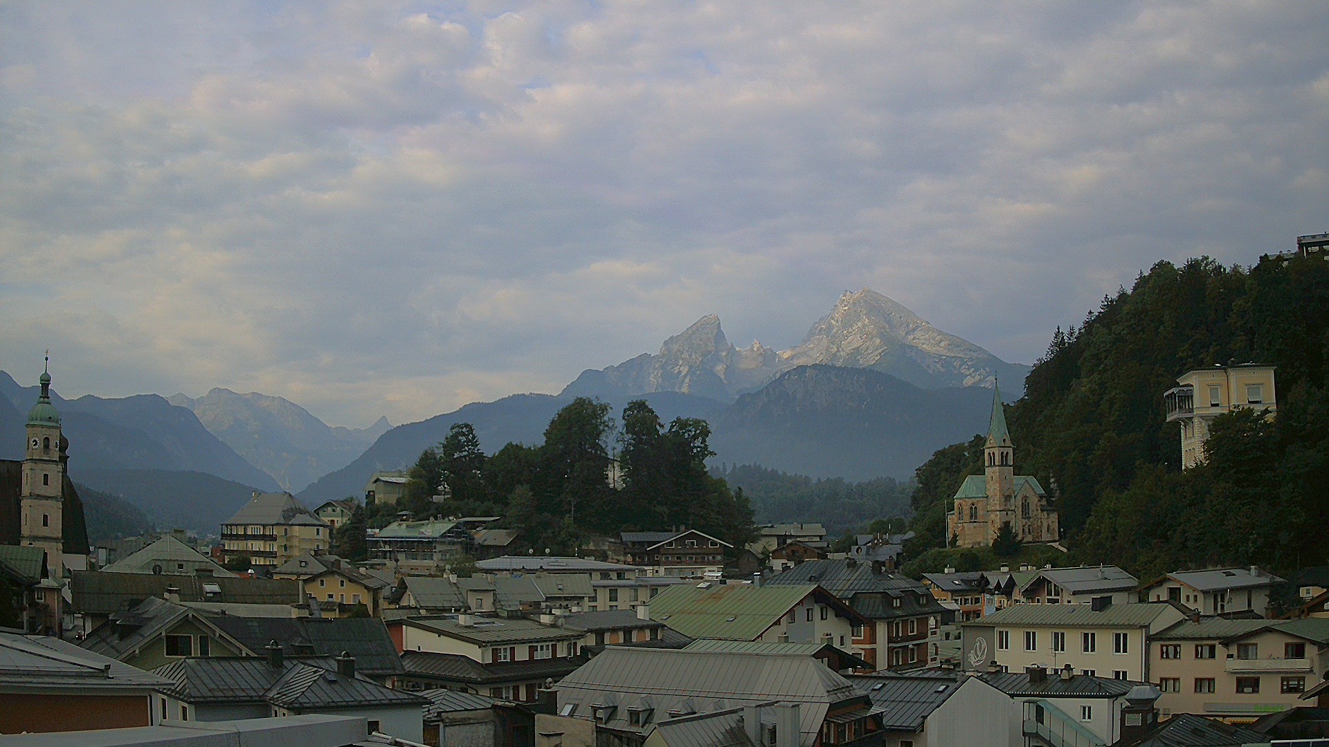 Archiv Foto Webcam Zentrum von Berchtesgaden