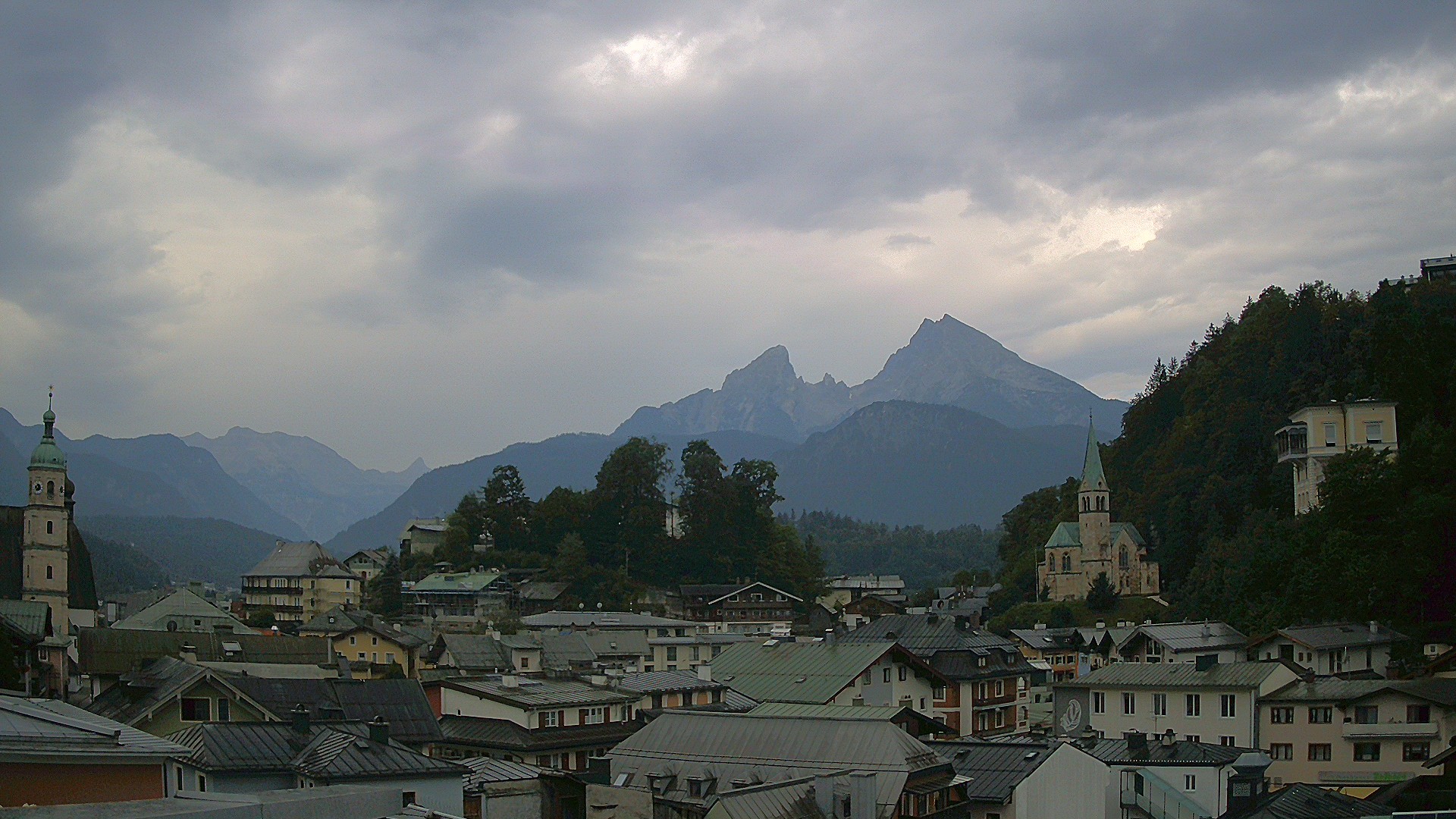 Archiv Foto Webcam Zentrum von Berchtesgaden