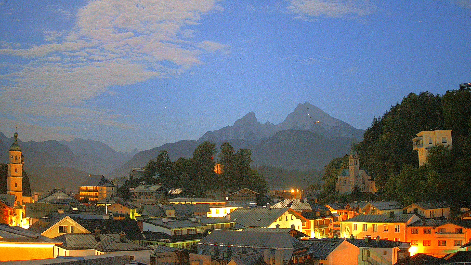 Archiv Foto Webcam Zentrum von Berchtesgaden