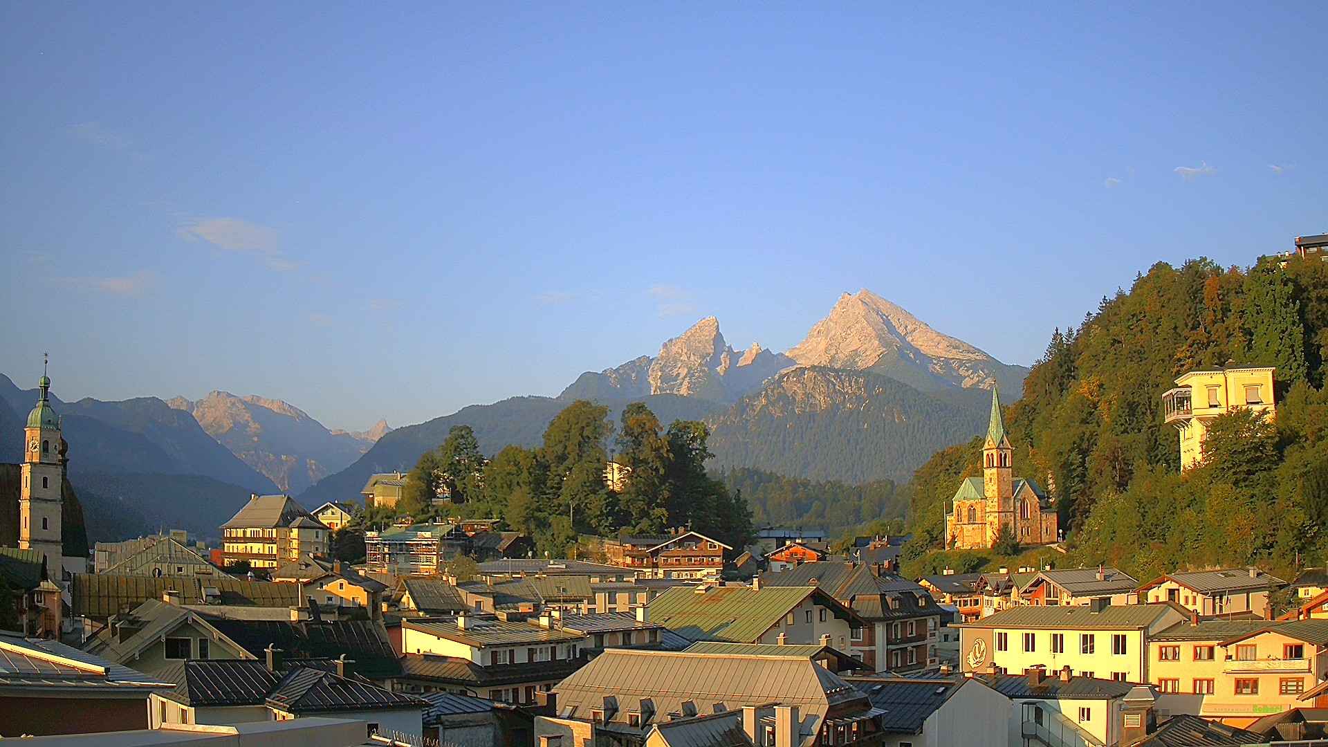 Archiv Foto Webcam Zentrum von Berchtesgaden