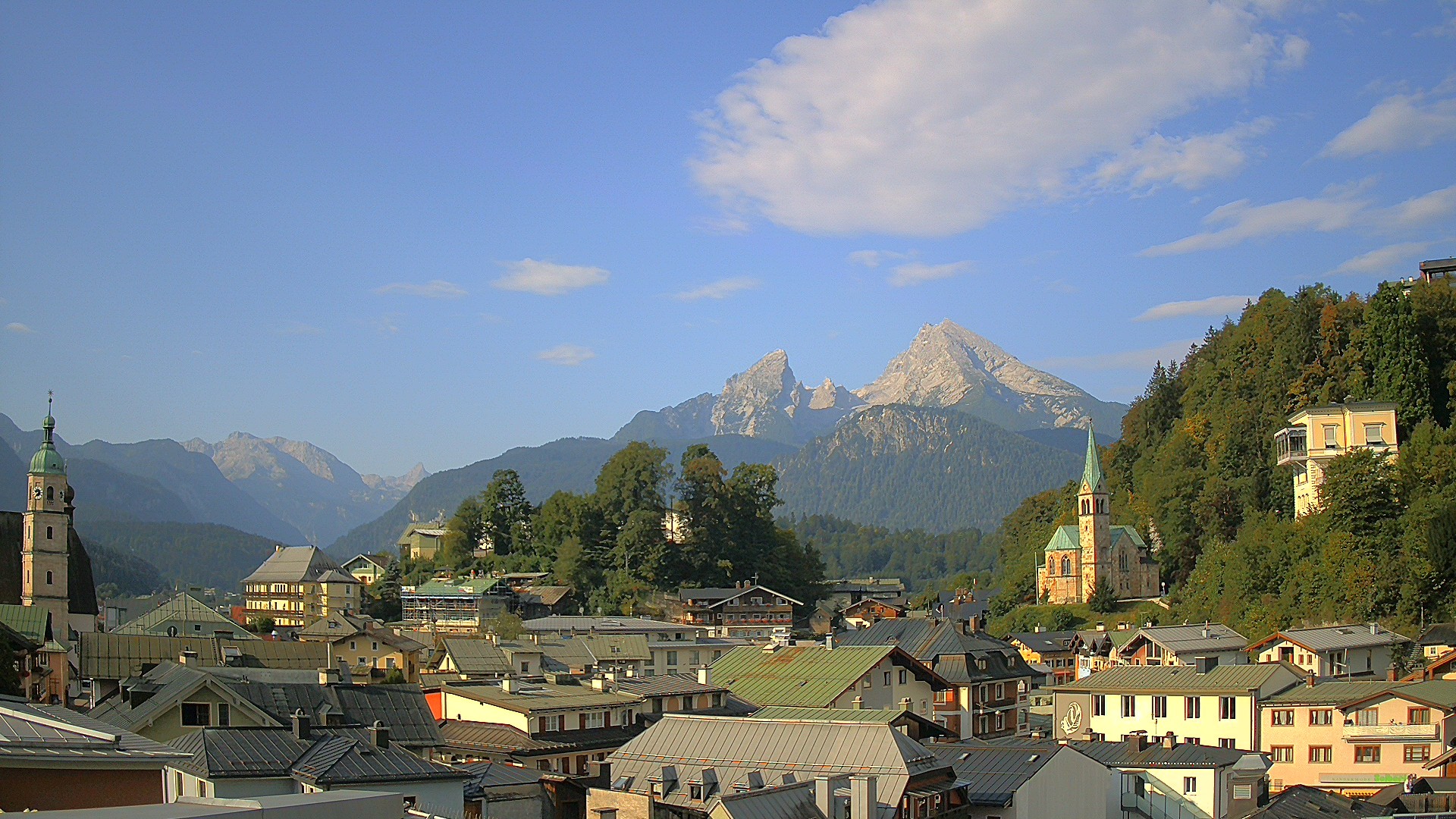 Archiv Foto Webcam Zentrum von Berchtesgaden