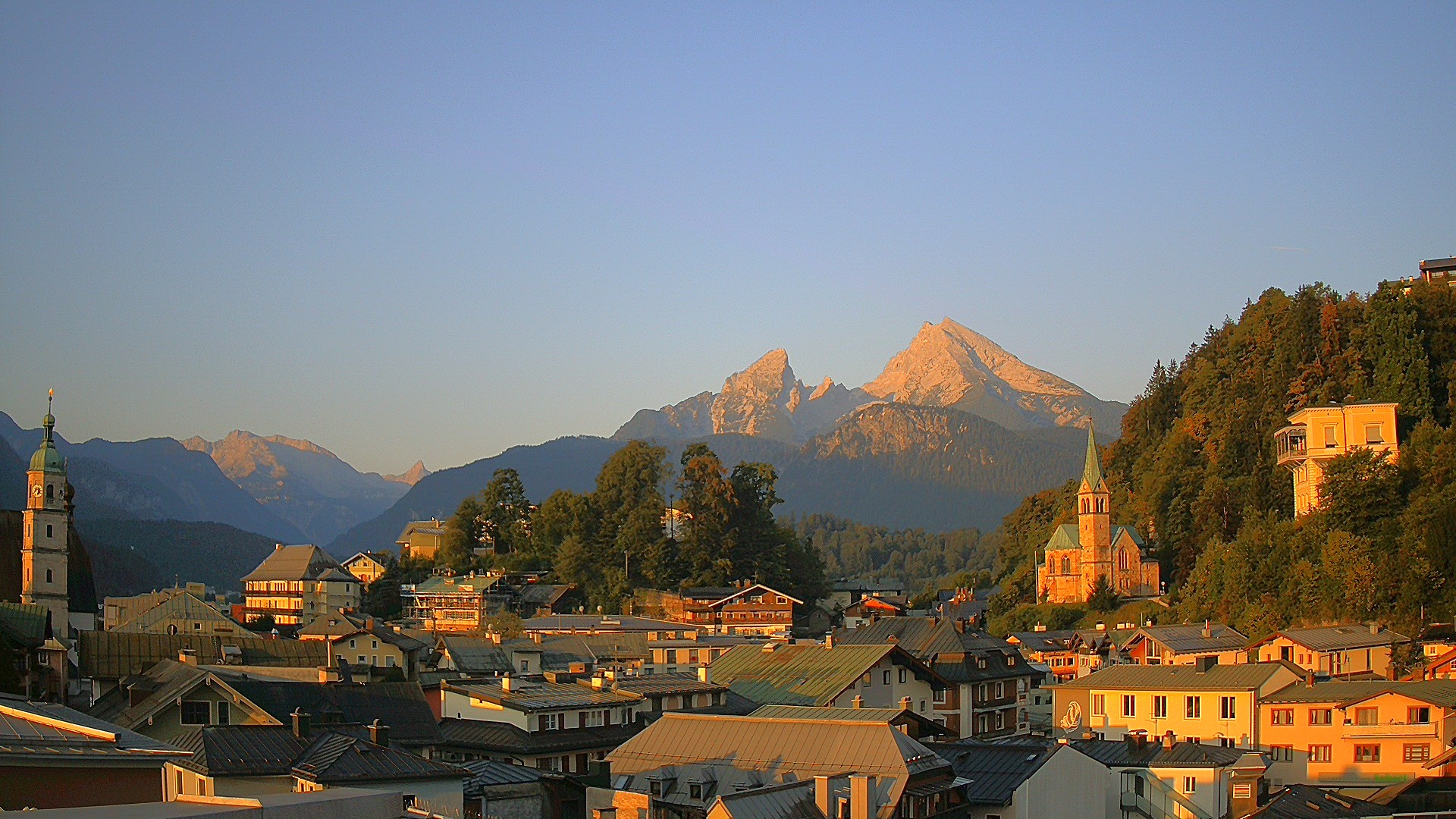 Archiv Foto Webcam Zentrum von Berchtesgaden