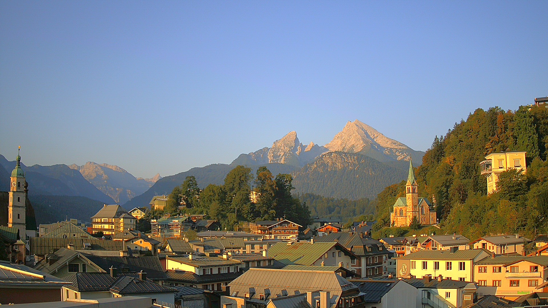 Archiv Foto Webcam Zentrum von Berchtesgaden