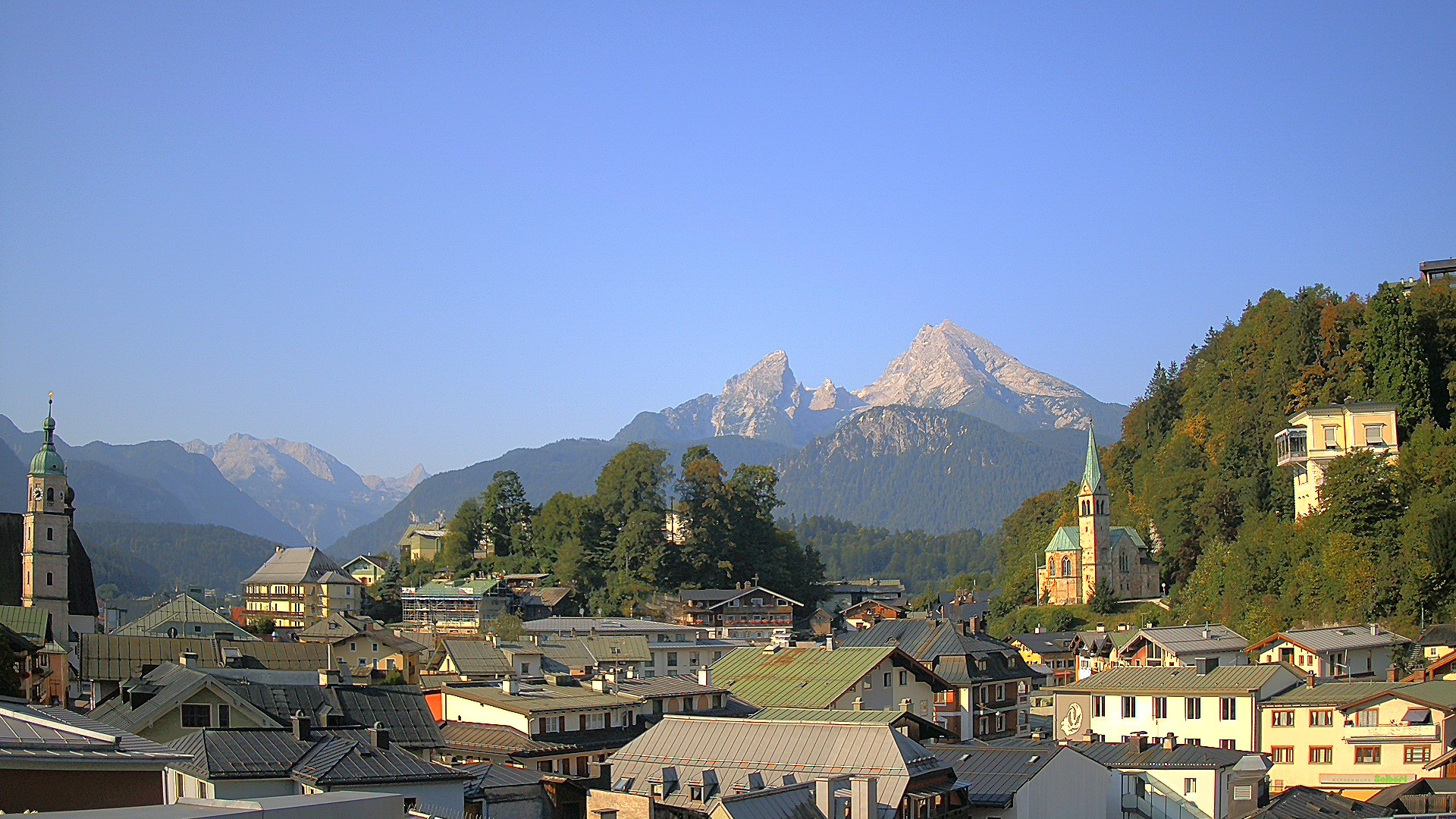 Archiv Foto Webcam Zentrum von Berchtesgaden