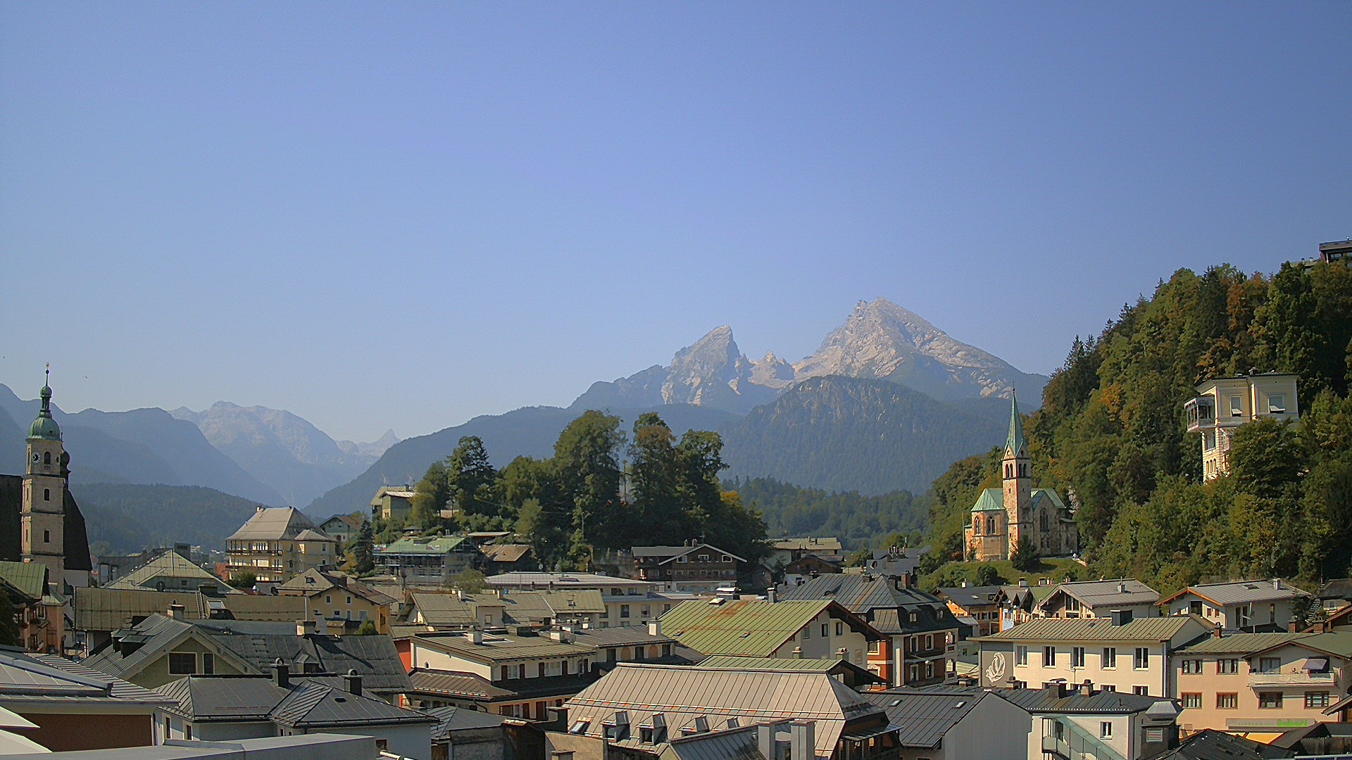 Archiv Foto Webcam Zentrum von Berchtesgaden