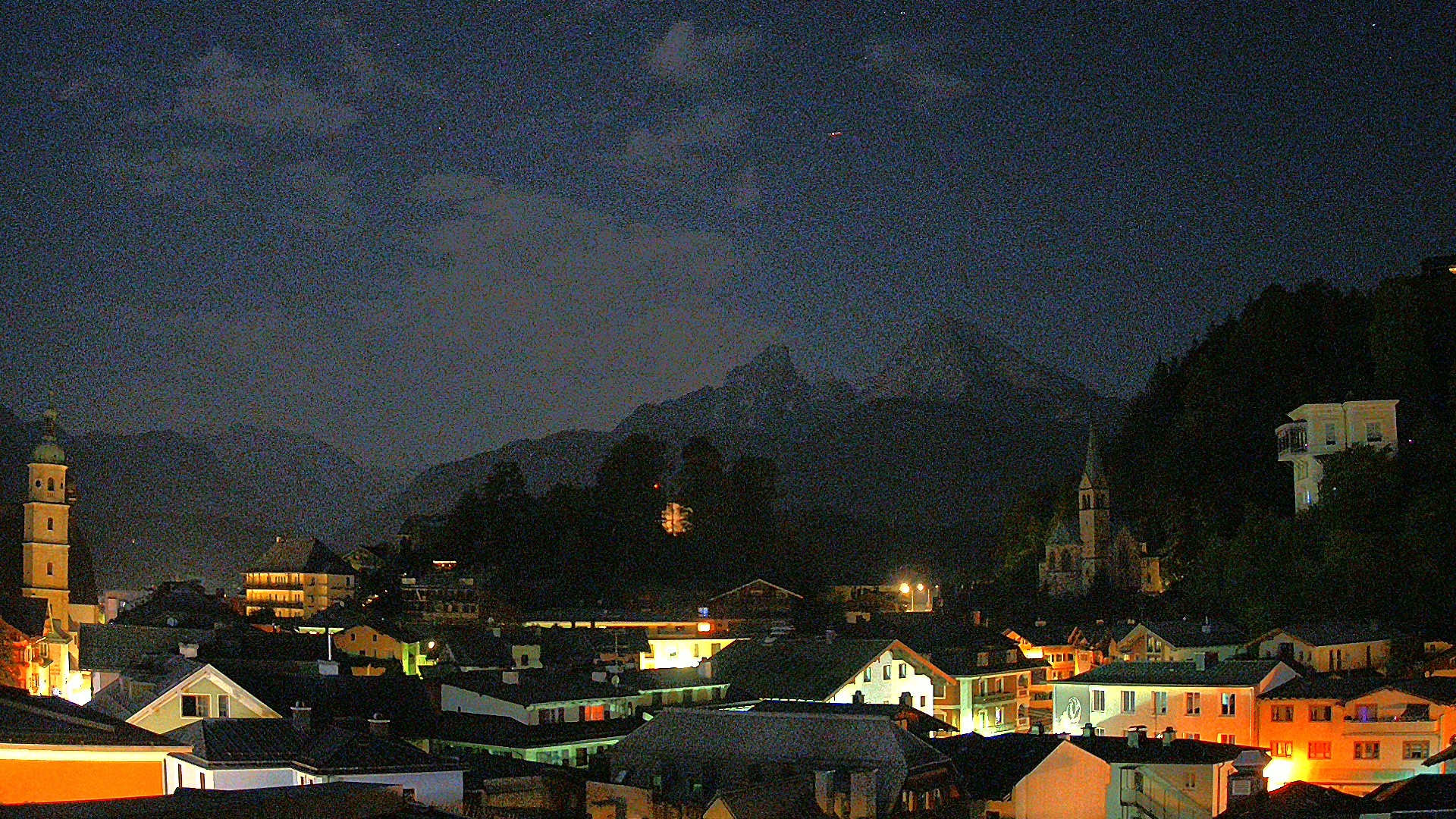 Archived image Webcam Berchtesgaden - City Centre