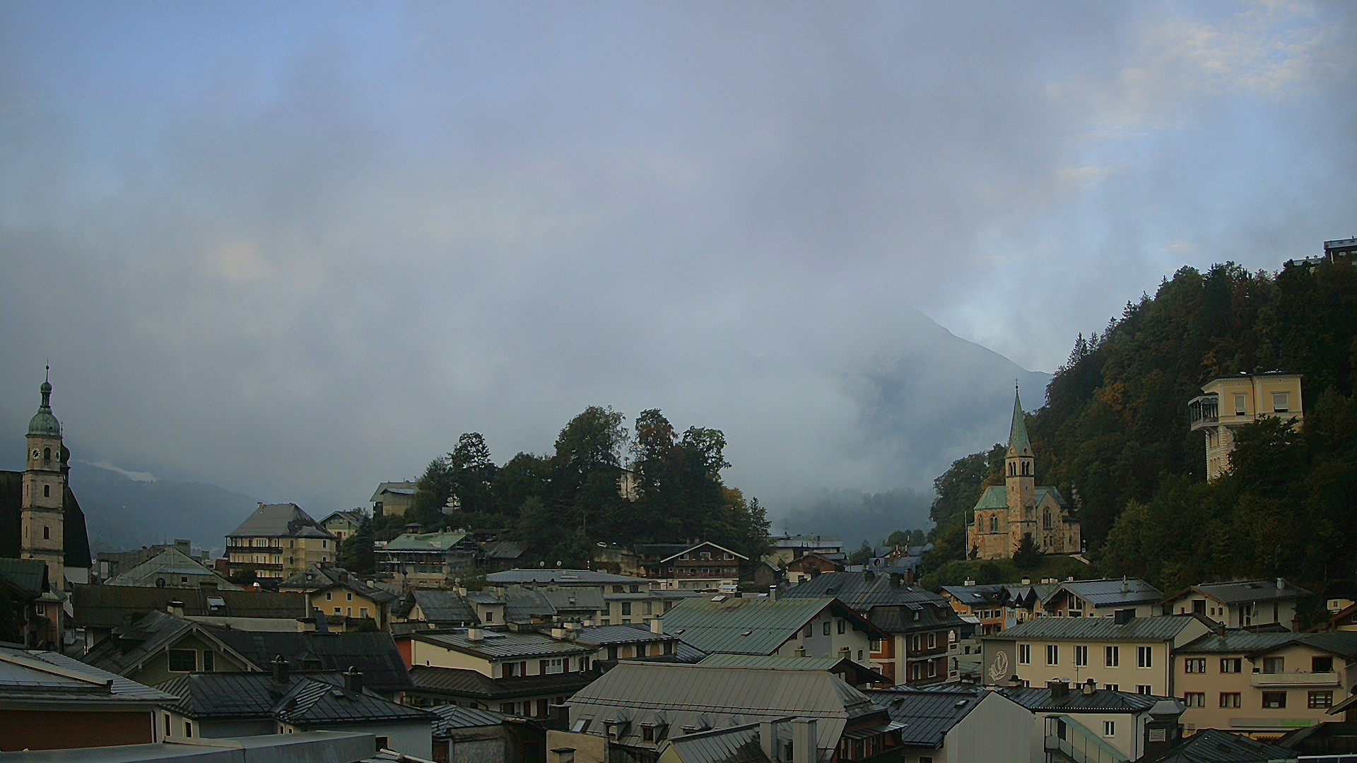 Archiv Foto Webcam Zentrum von Berchtesgaden