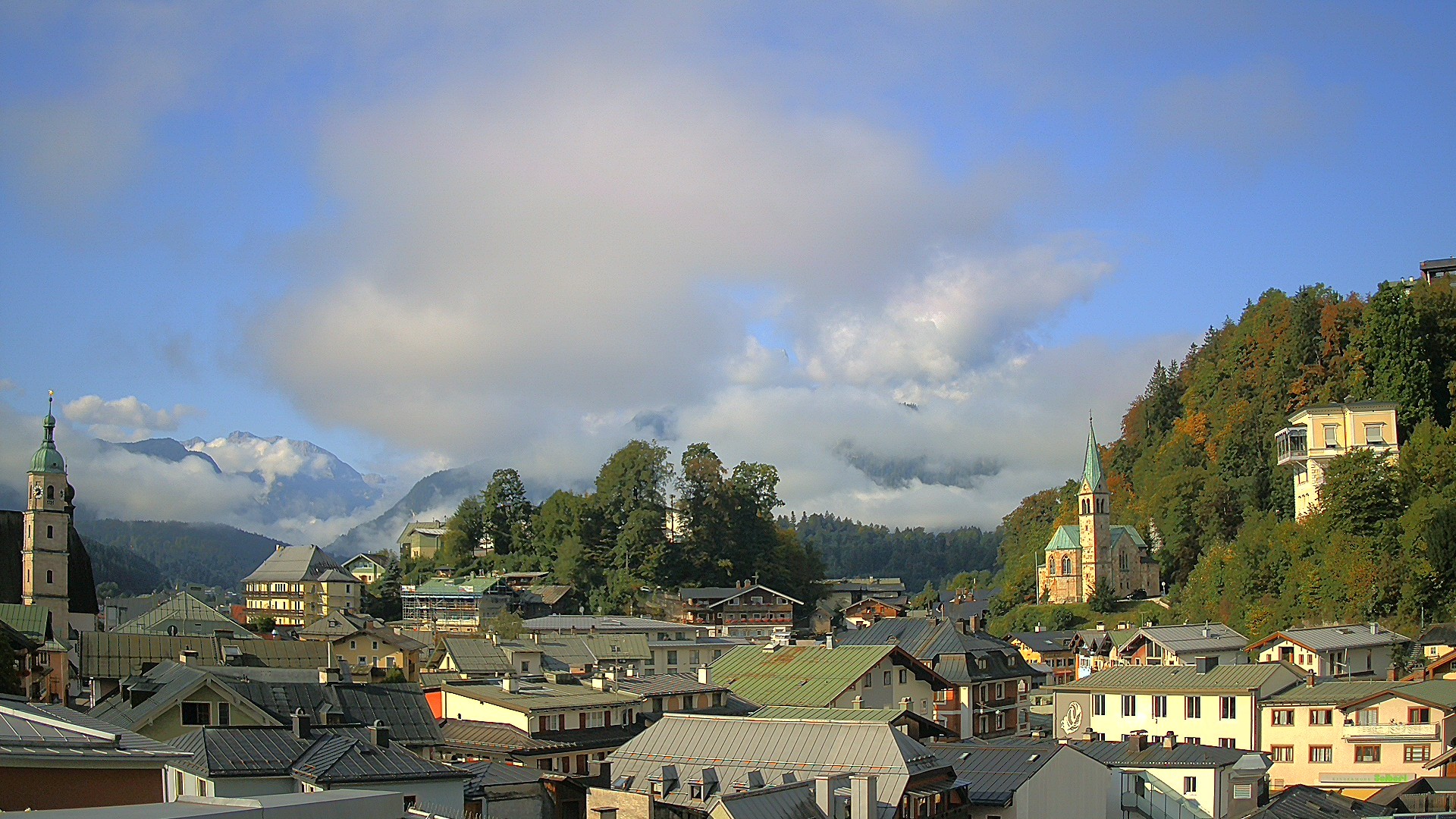 Archiv Foto Webcam Zentrum von Berchtesgaden