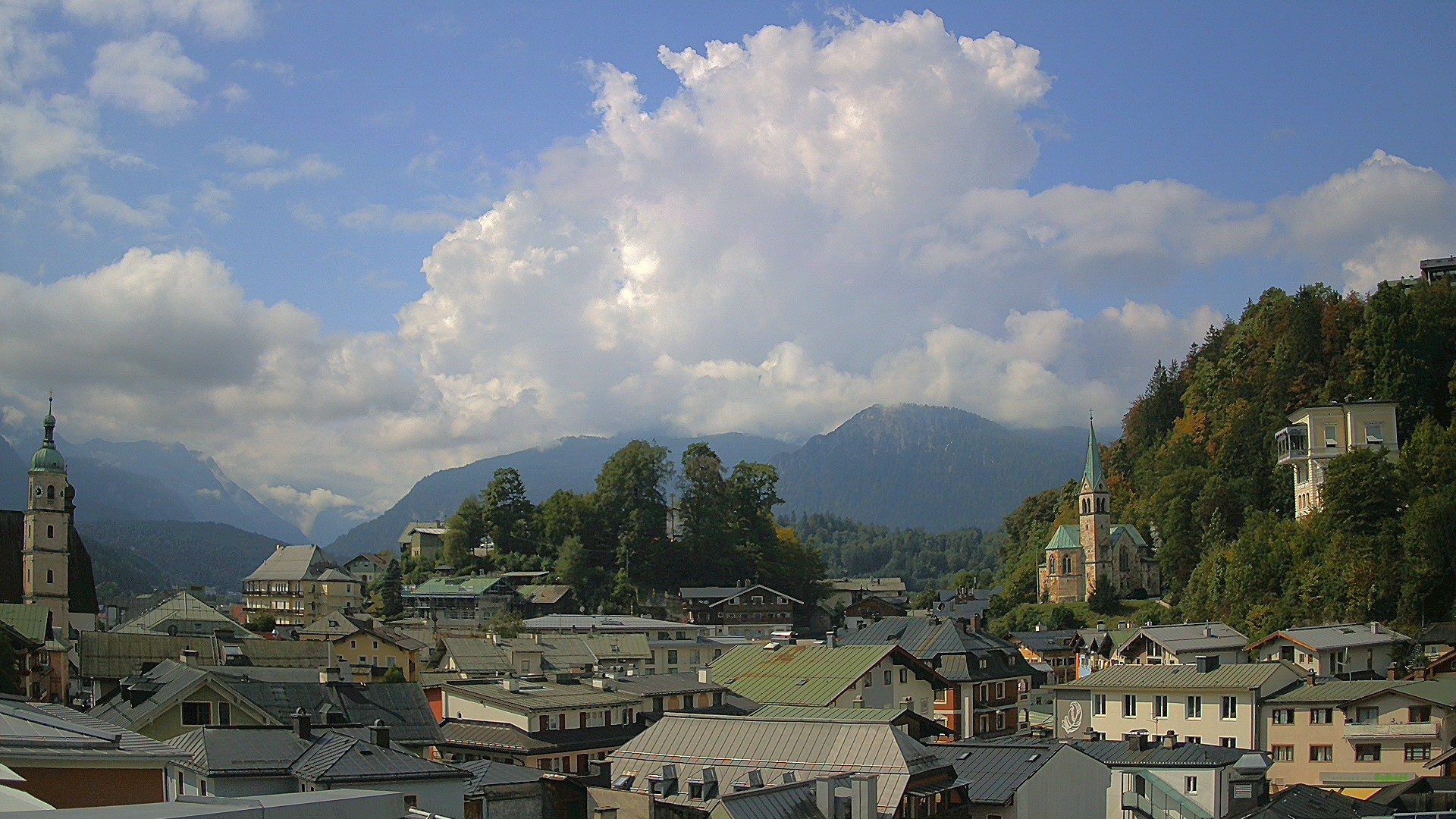 Archiv Foto Webcam Zentrum von Berchtesgaden