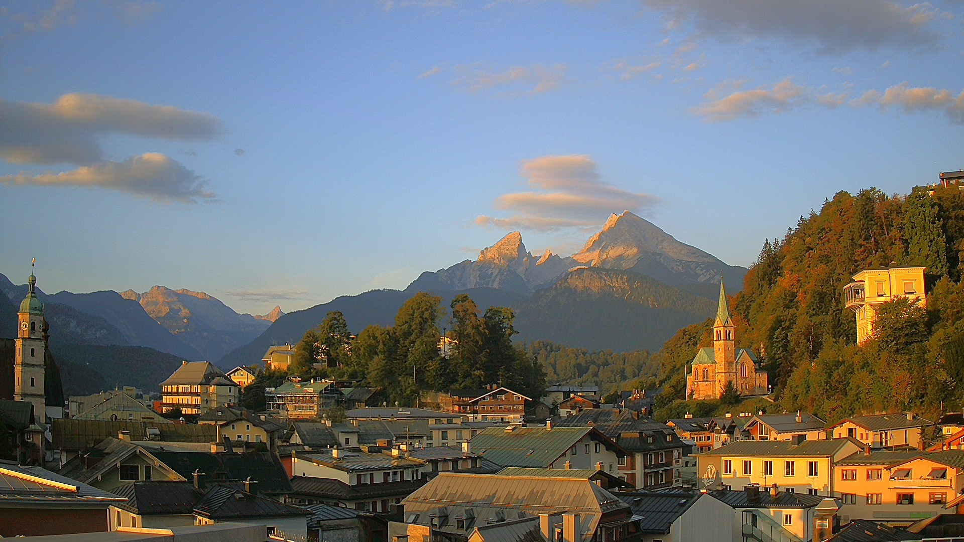 Archiv Foto Webcam Zentrum von Berchtesgaden
