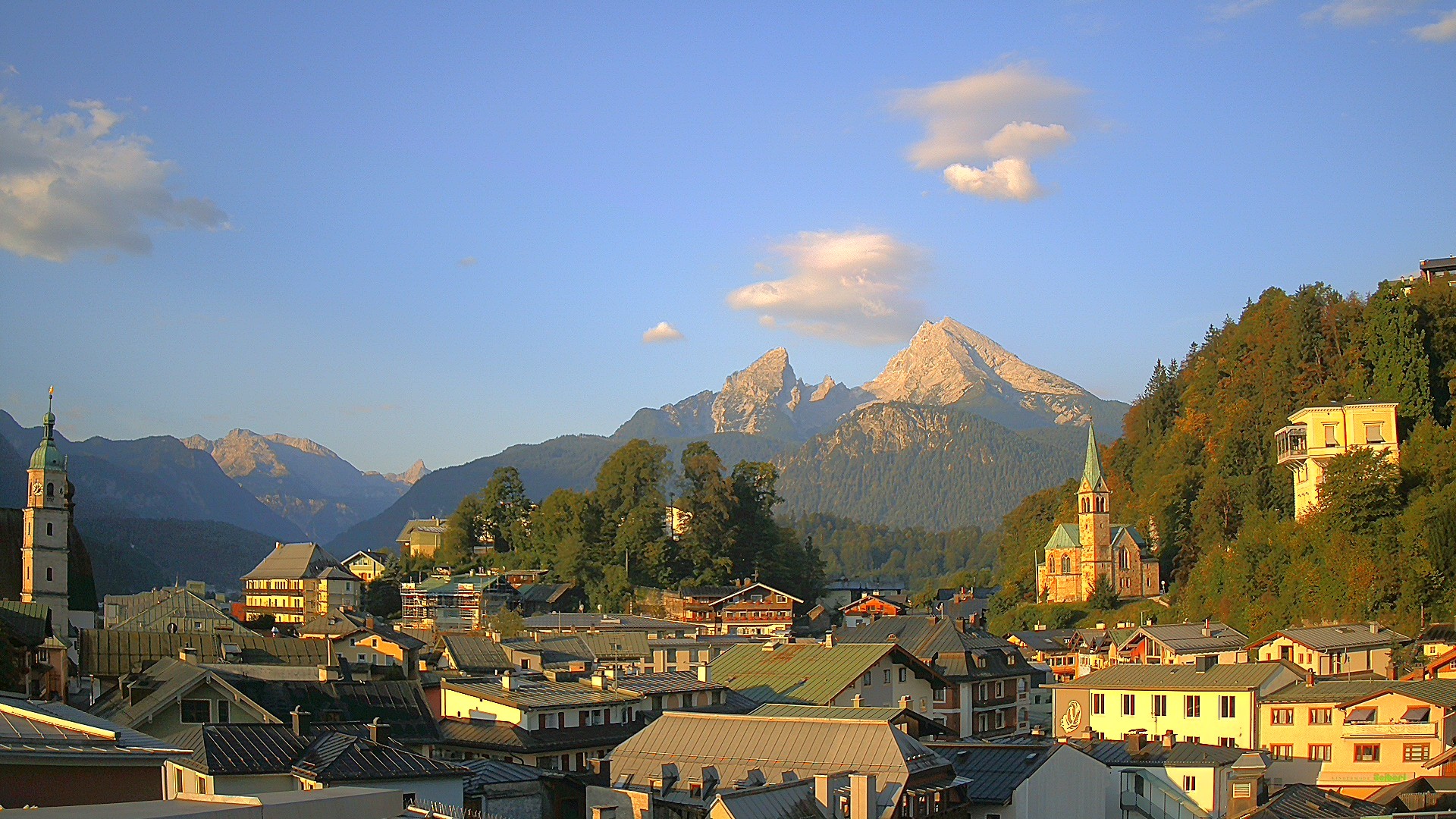 Archiv Foto Webcam Zentrum von Berchtesgaden