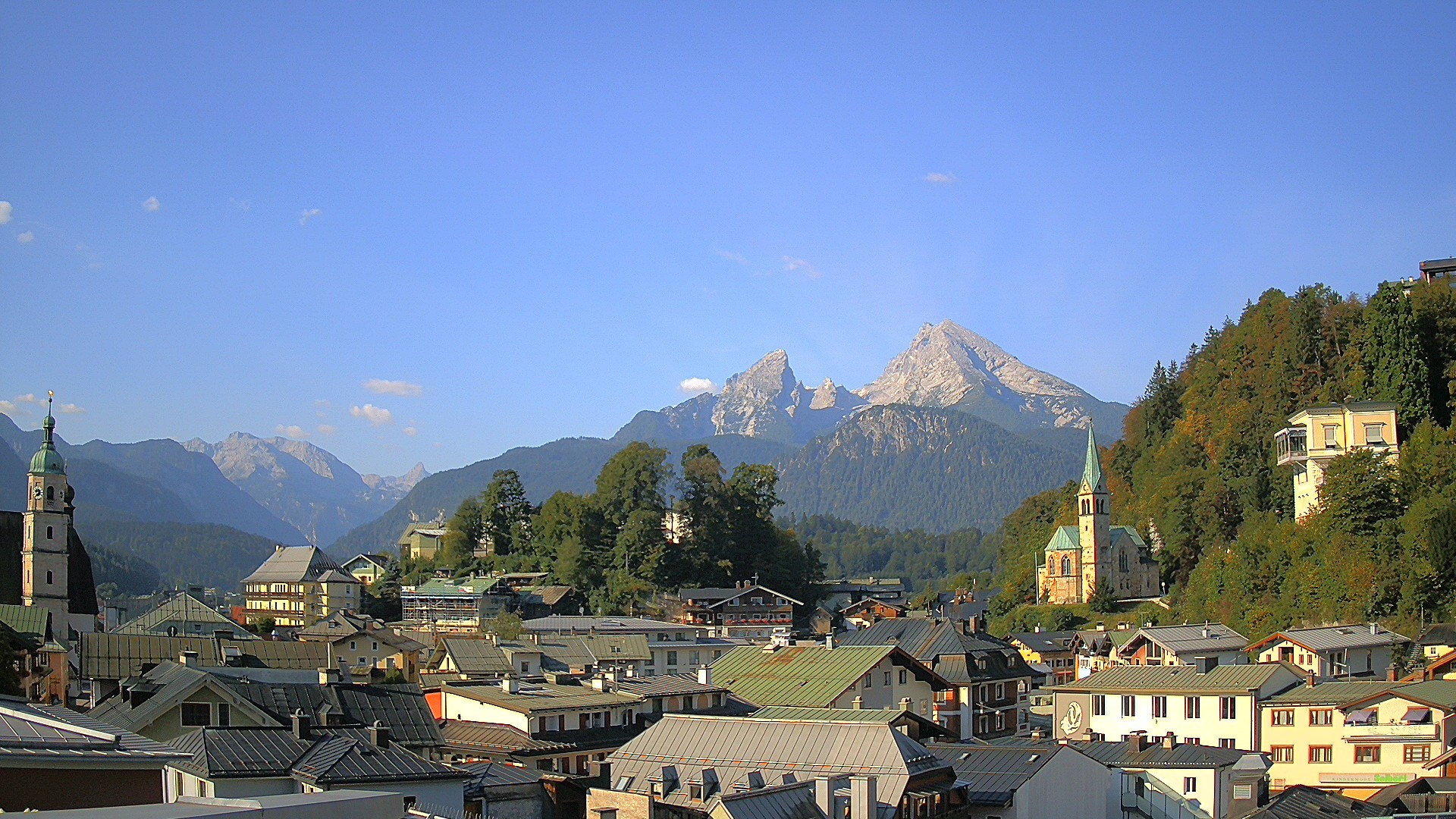Archiv Foto Webcam Zentrum von Berchtesgaden
