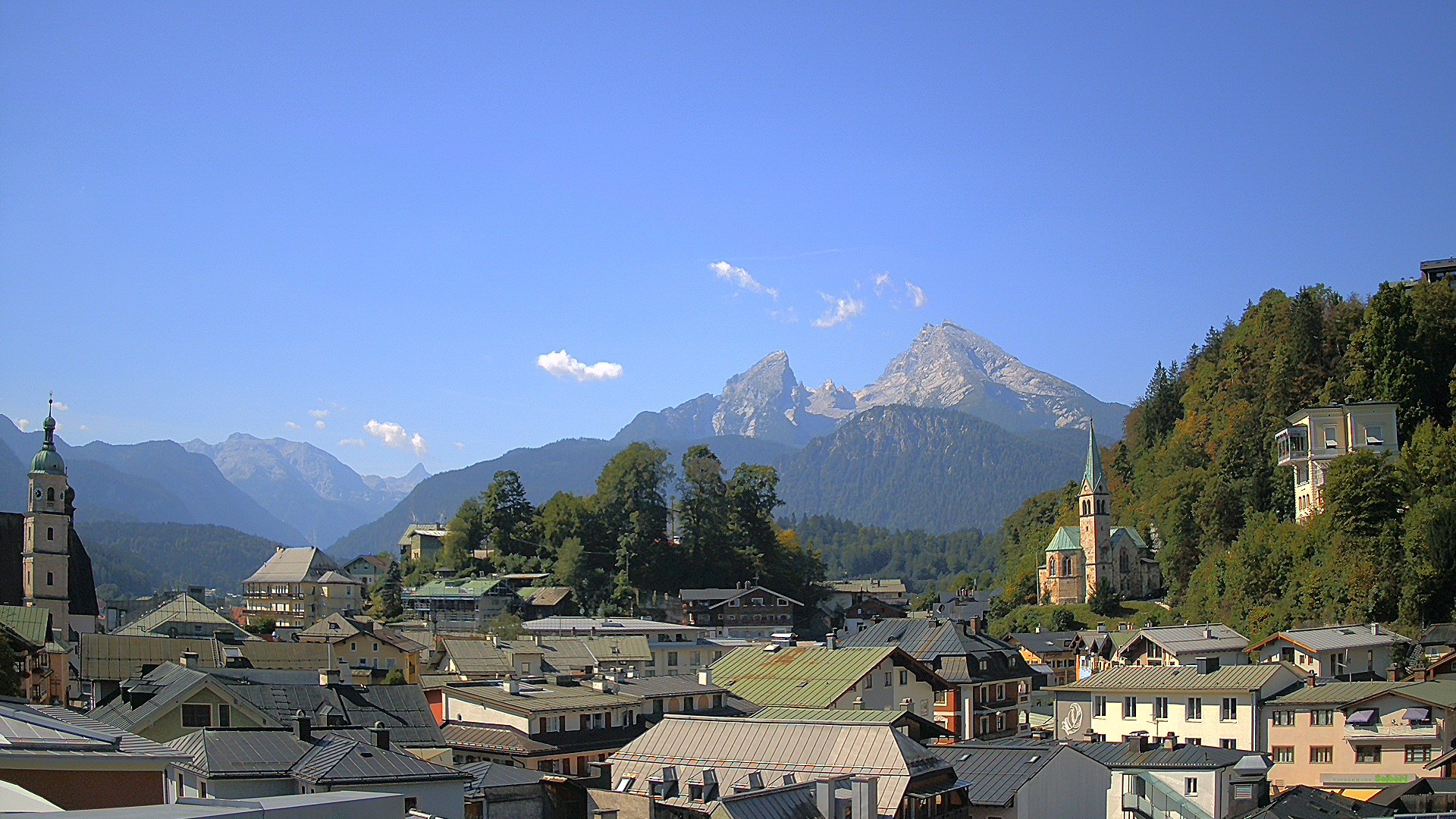 Archiv Foto Webcam Zentrum von Berchtesgaden