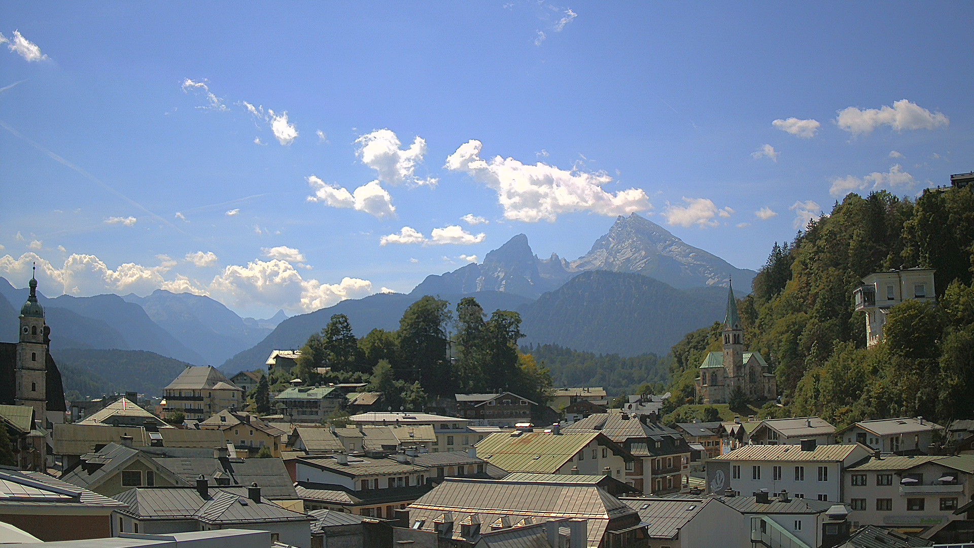 Archiv Foto Webcam Zentrum von Berchtesgaden