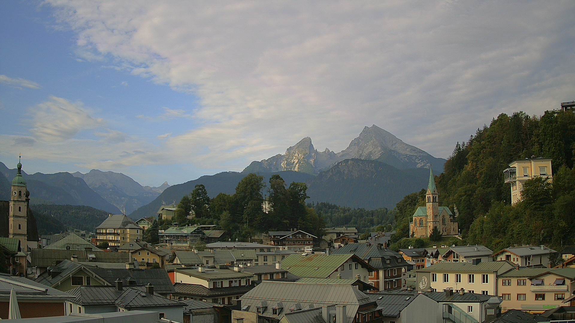 Archiv Foto Webcam Zentrum von Berchtesgaden