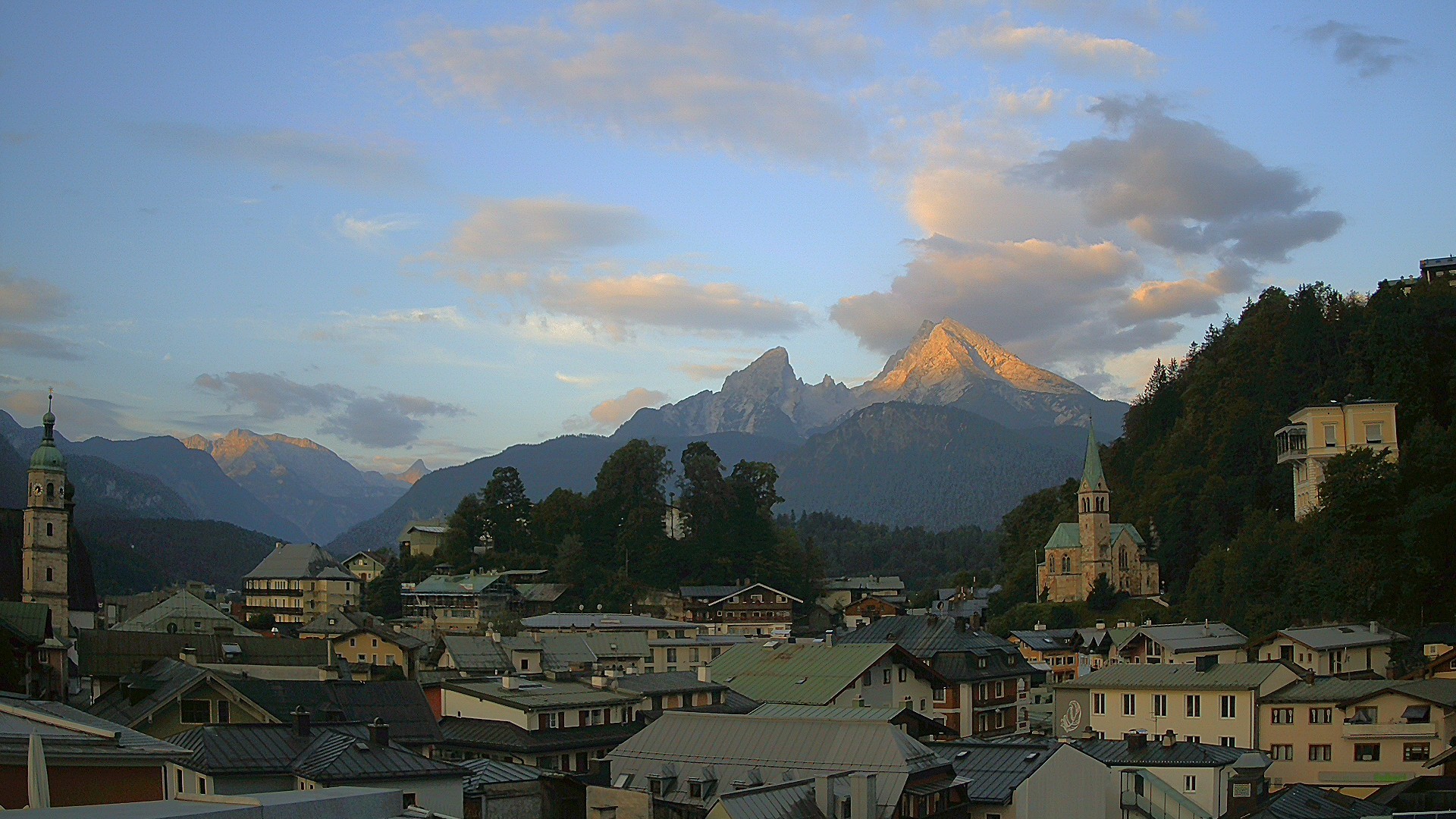 Archiv Foto Webcam Zentrum von Berchtesgaden