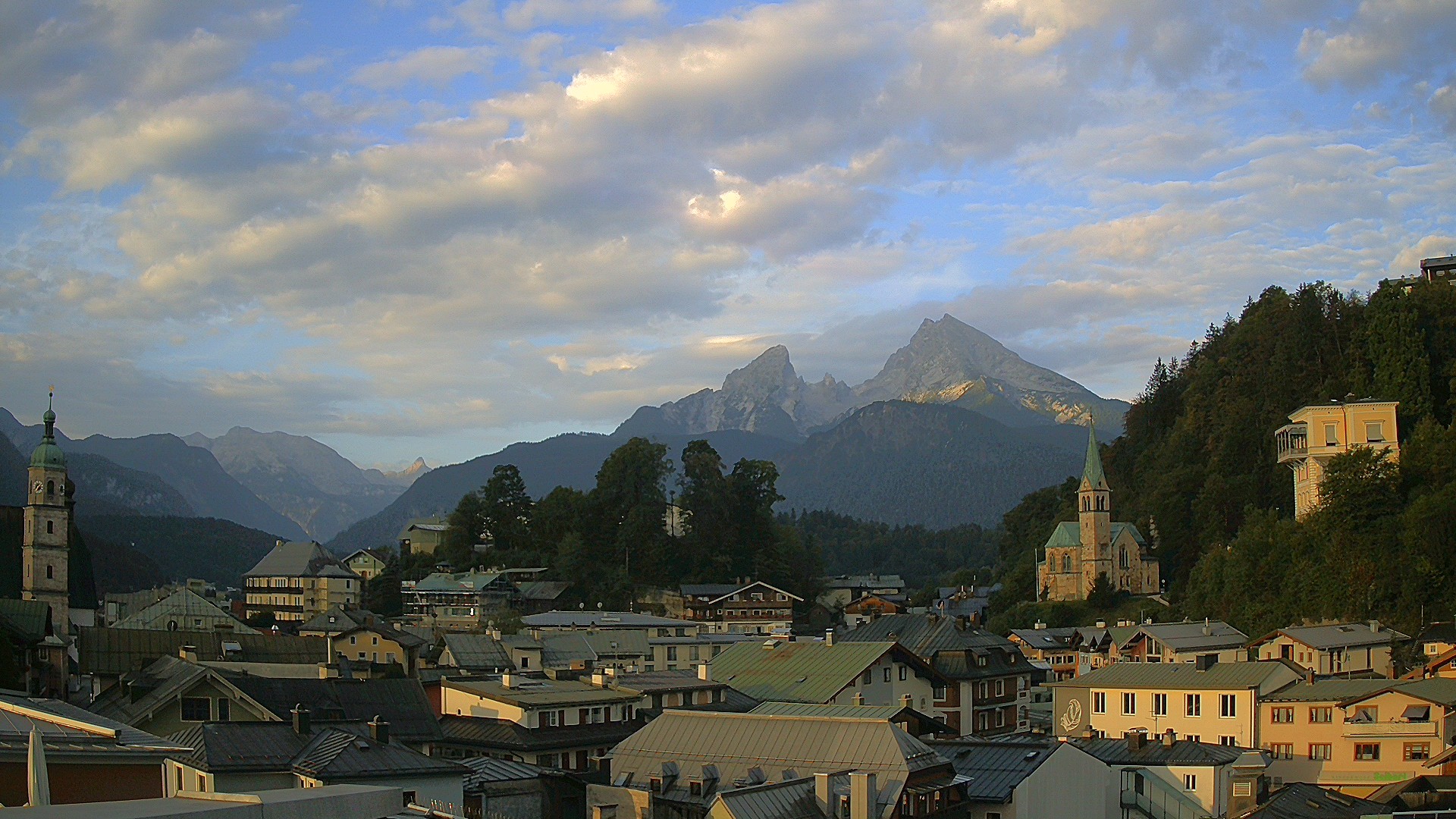 Archiv Foto Webcam Zentrum von Berchtesgaden