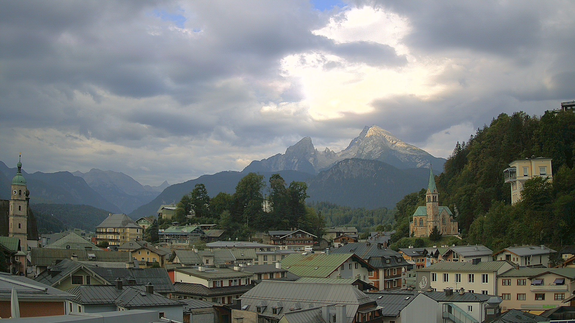 Archiv Foto Webcam Zentrum von Berchtesgaden