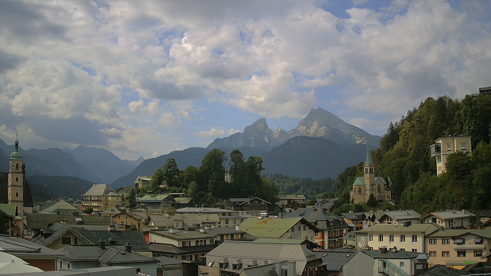 Archiv Foto Webcam Zentrum von Berchtesgaden