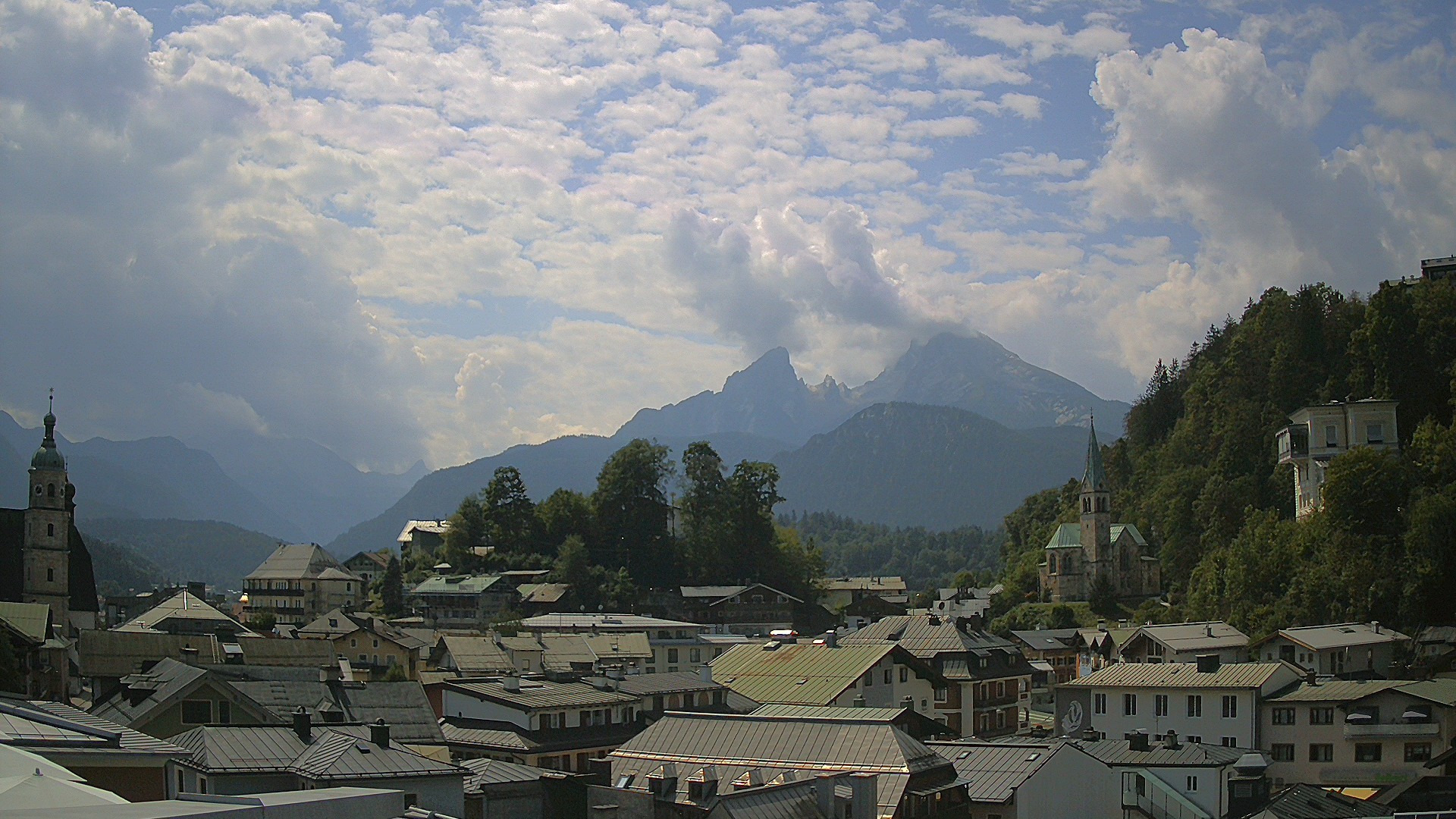 Archiv Foto Webcam Zentrum von Berchtesgaden