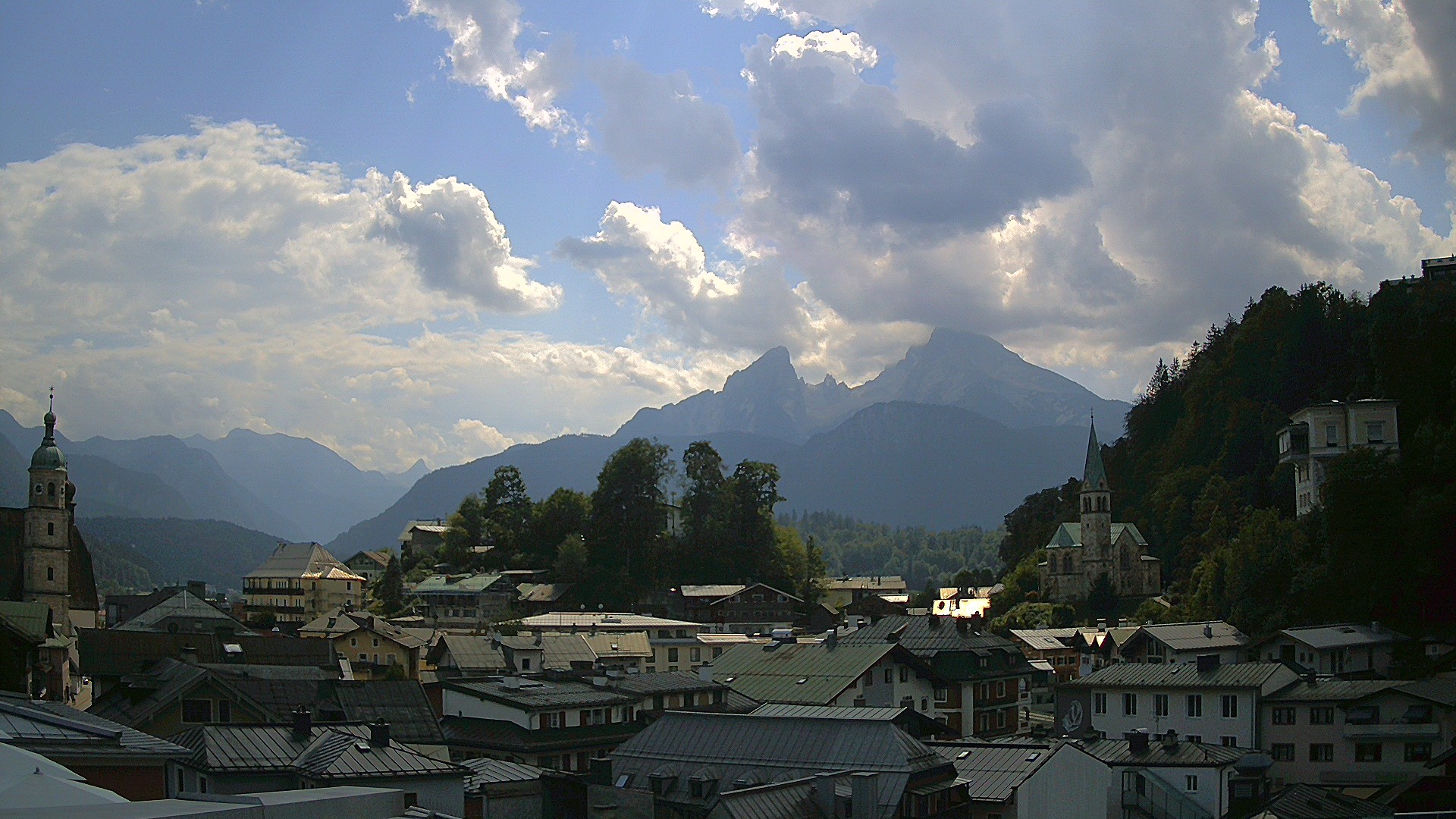 Archiv Foto Webcam Zentrum von Berchtesgaden