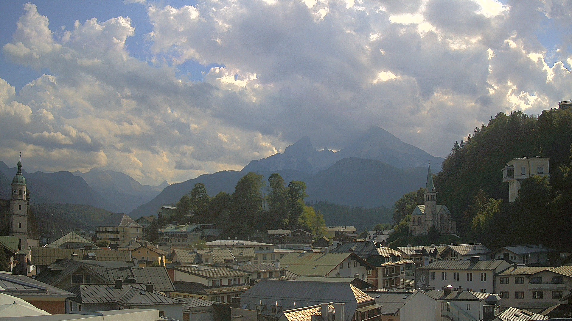 Archiv Foto Webcam Zentrum von Berchtesgaden
