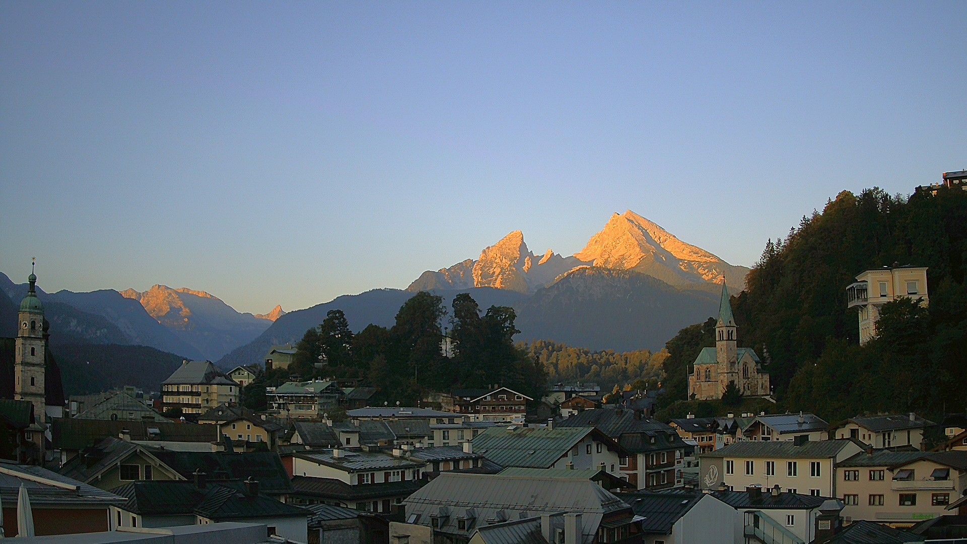 Archiv Foto Webcam Zentrum von Berchtesgaden
