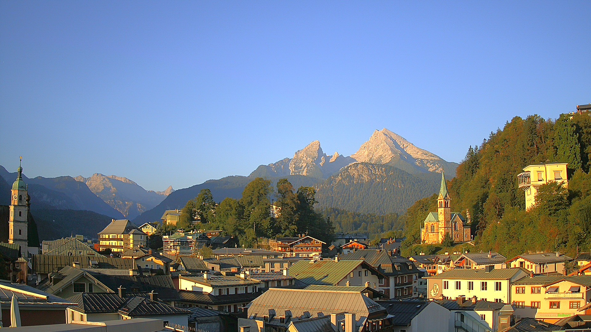 Archiv Foto Webcam Zentrum von Berchtesgaden