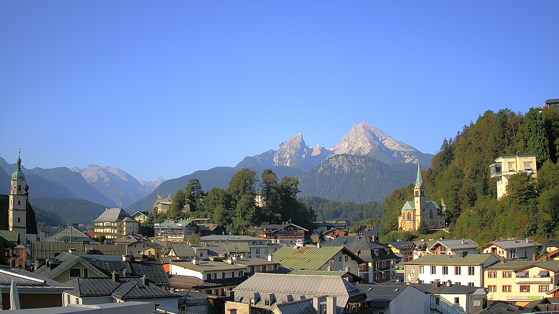 Archiv Foto Webcam Zentrum von Berchtesgaden