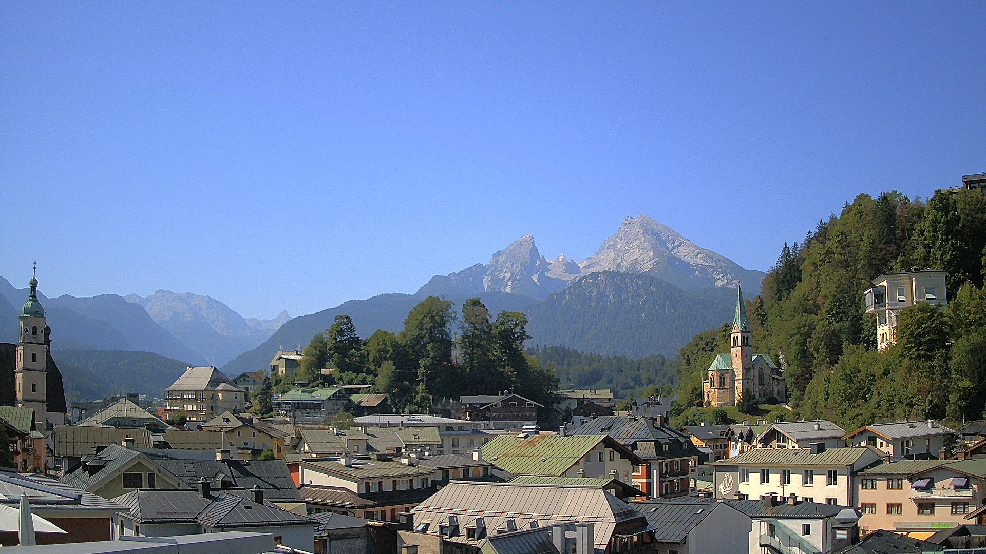 Archiv Foto Webcam Zentrum von Berchtesgaden