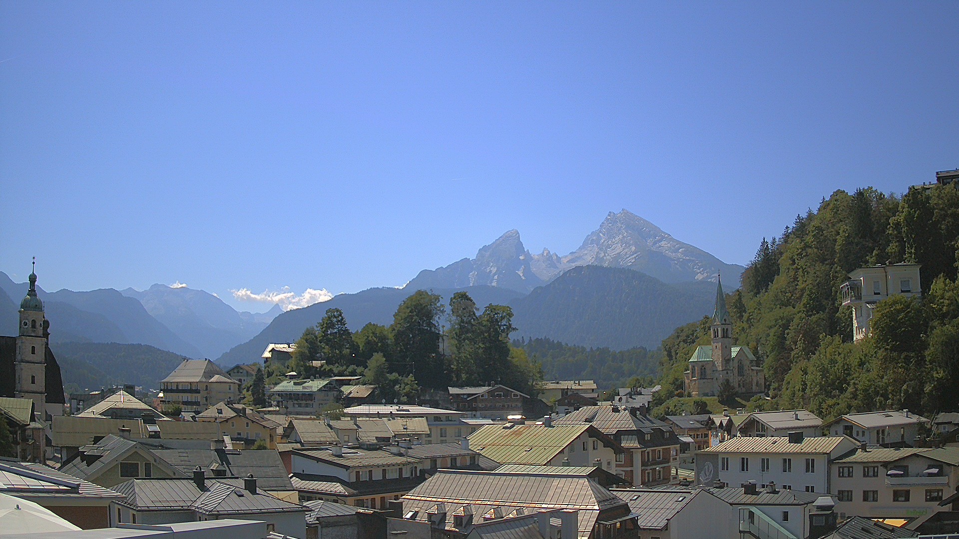 Archiv Foto Webcam Zentrum von Berchtesgaden