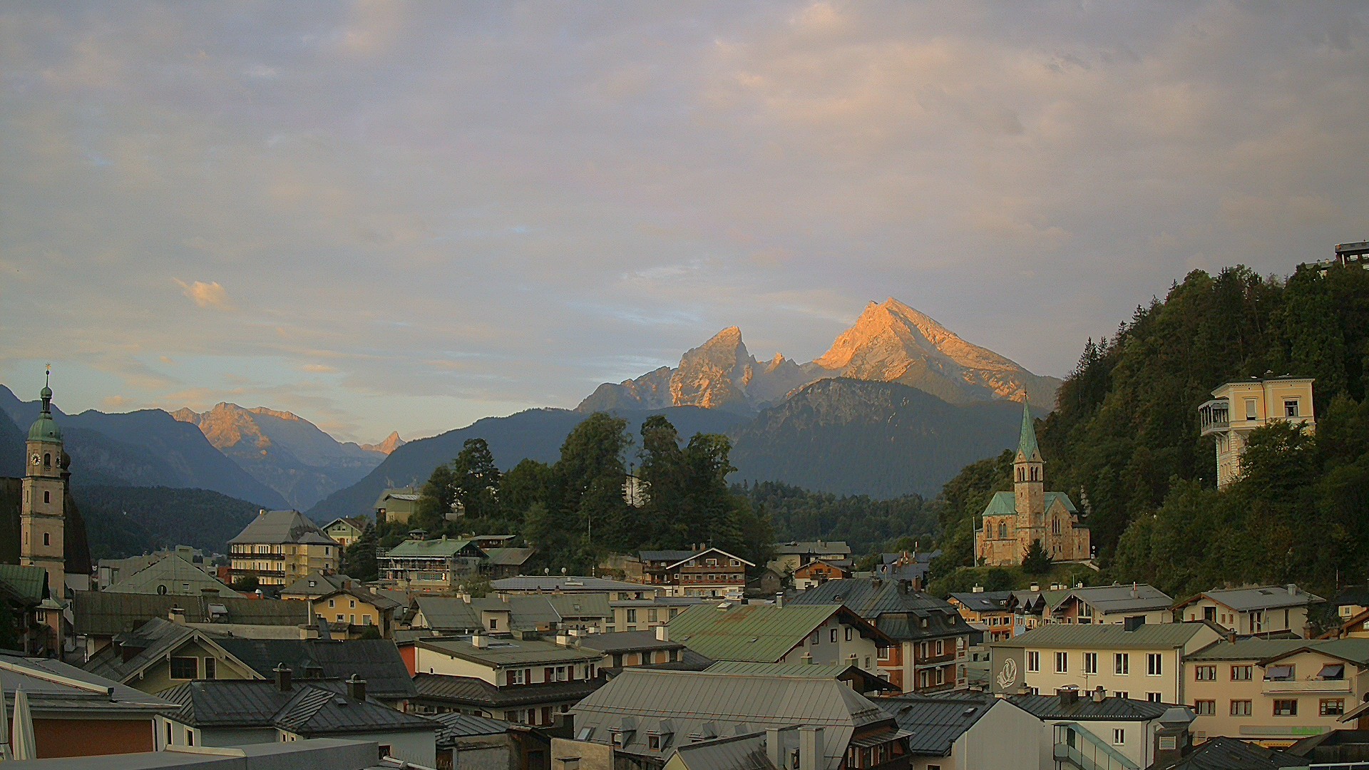 Archiv Foto Webcam Zentrum von Berchtesgaden