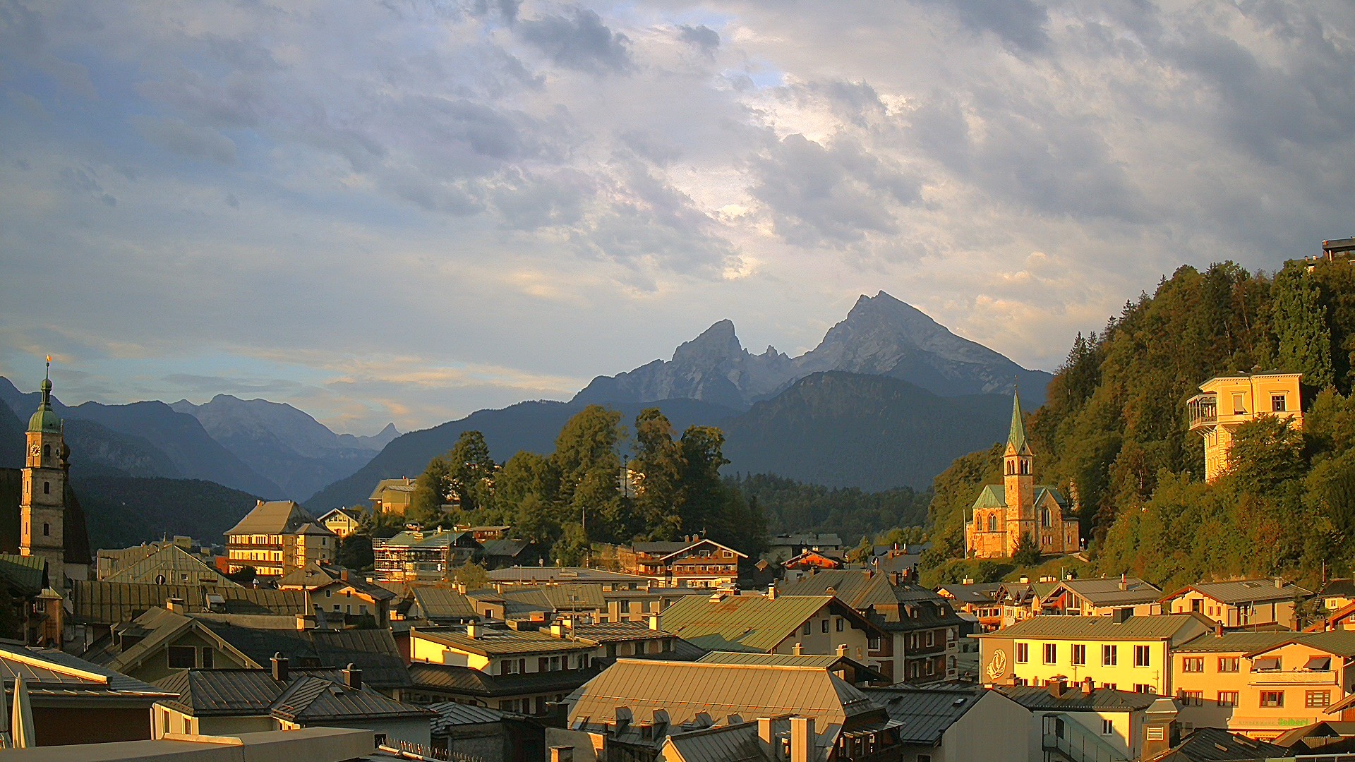 Archiv Foto Webcam Zentrum von Berchtesgaden