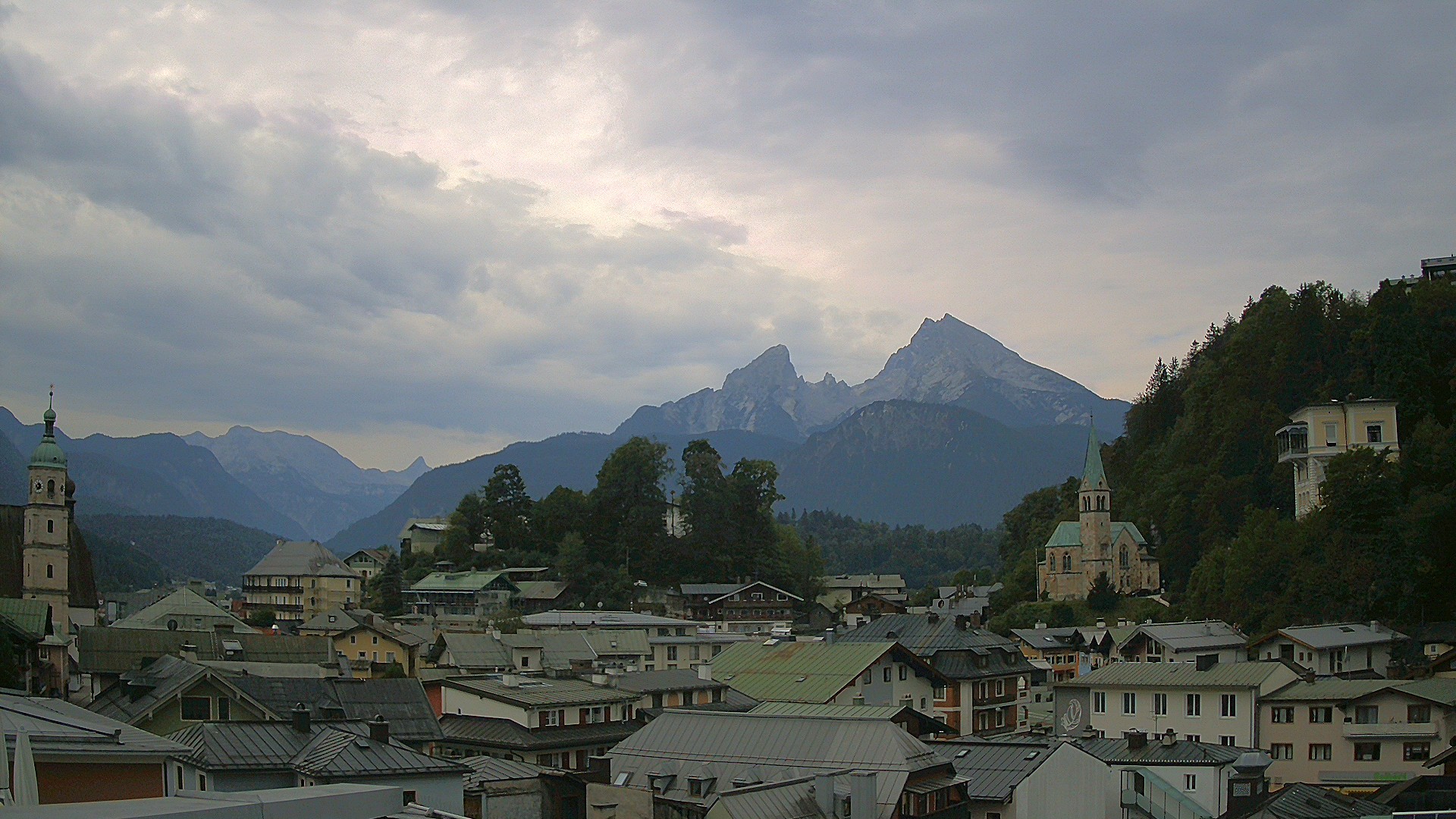 Archiv Foto Webcam Zentrum von Berchtesgaden