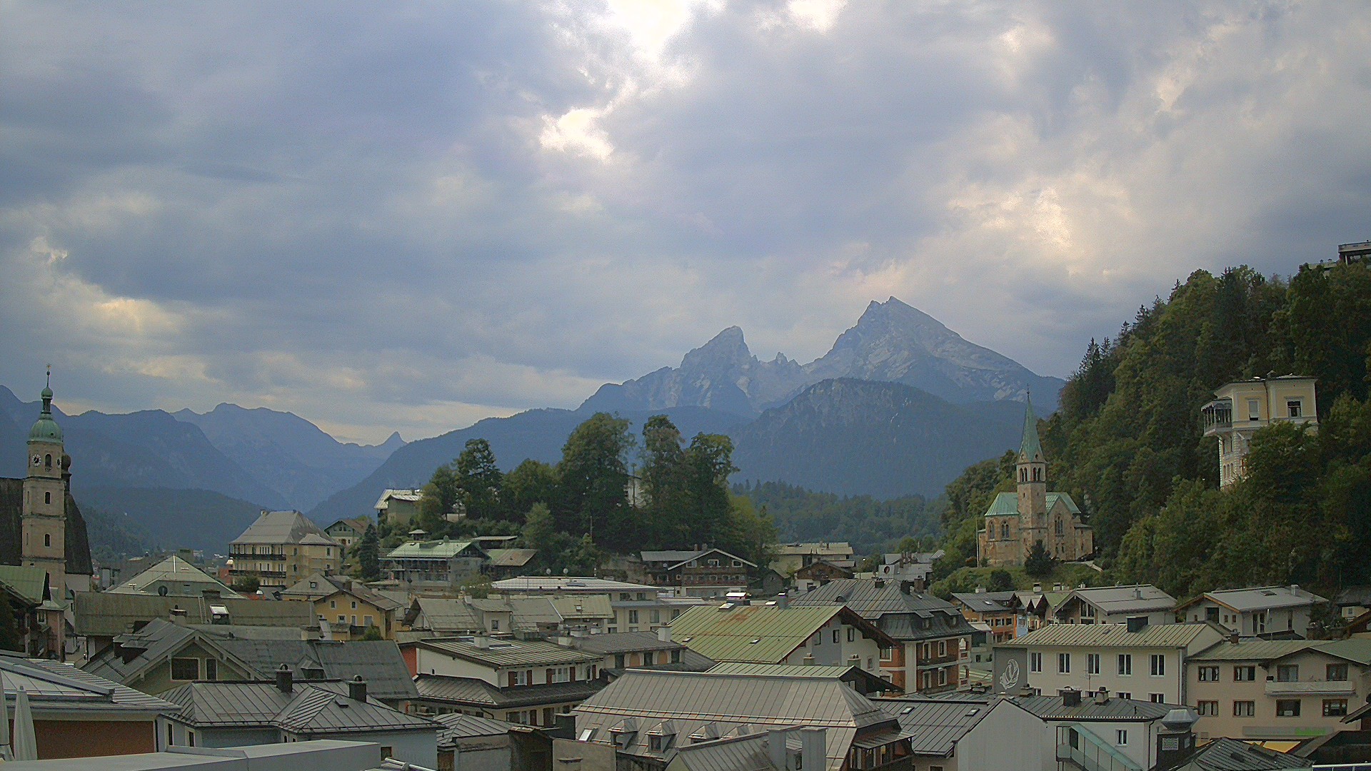 Archiv Foto Webcam Zentrum von Berchtesgaden
