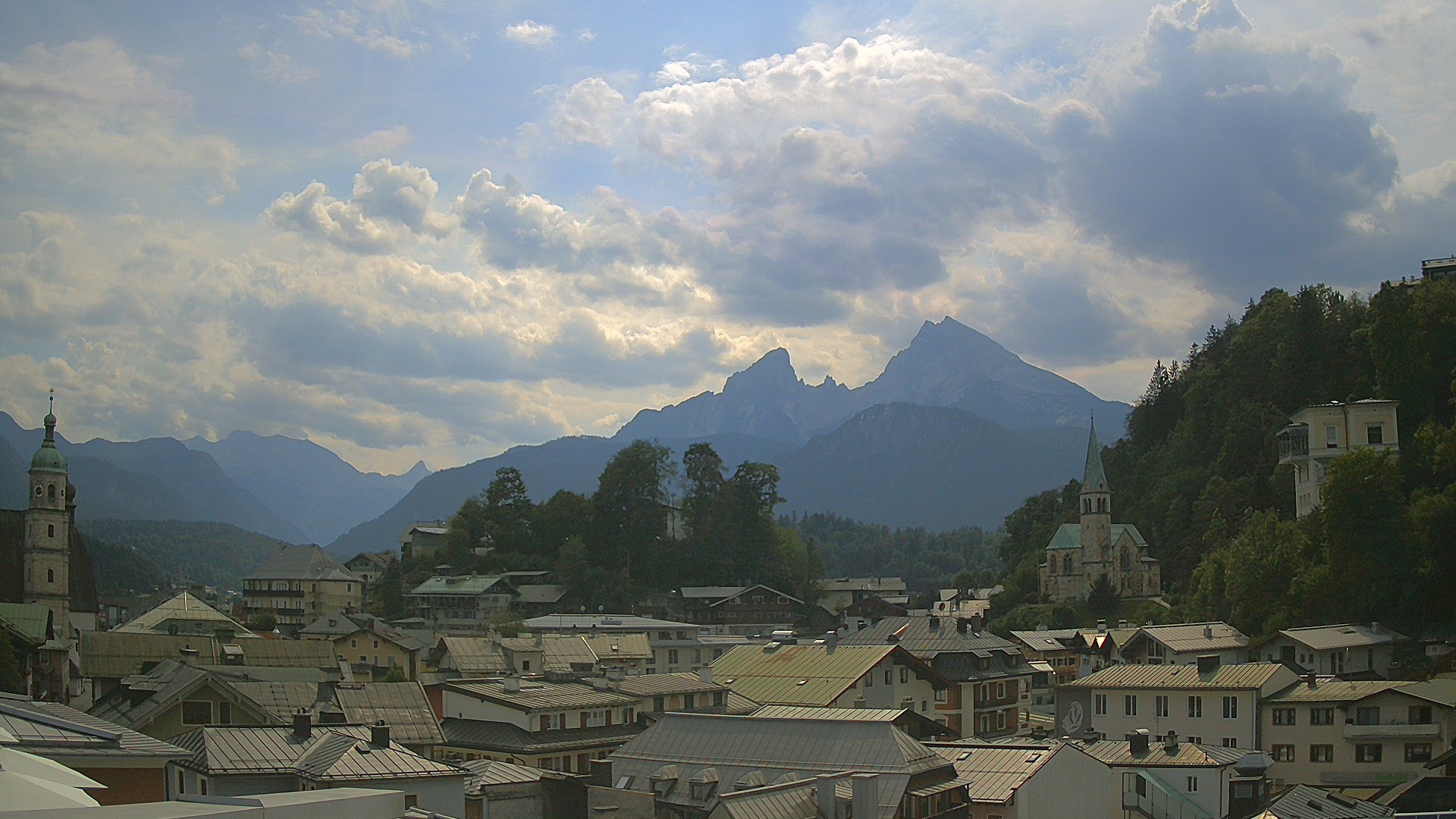 Archiv Foto Webcam Zentrum von Berchtesgaden