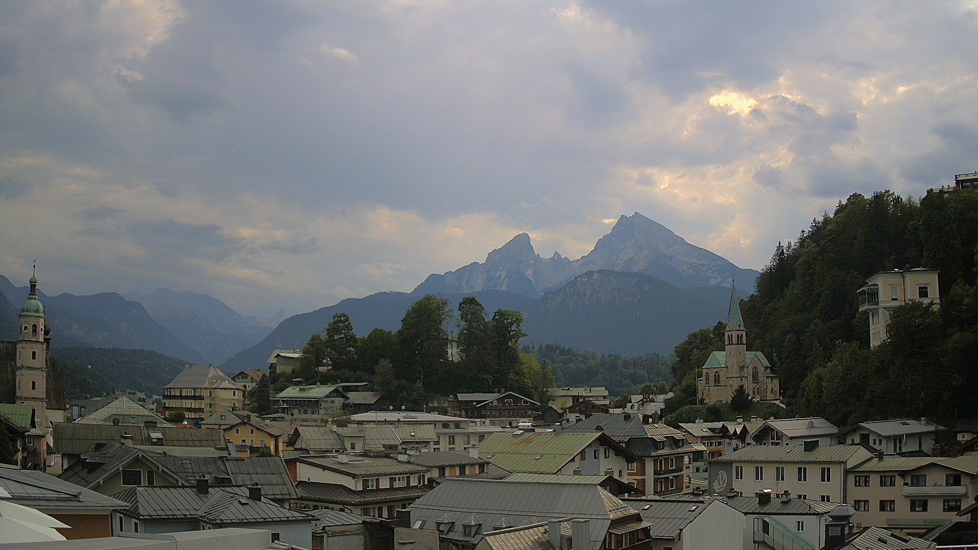 Archiv Foto Webcam Zentrum von Berchtesgaden